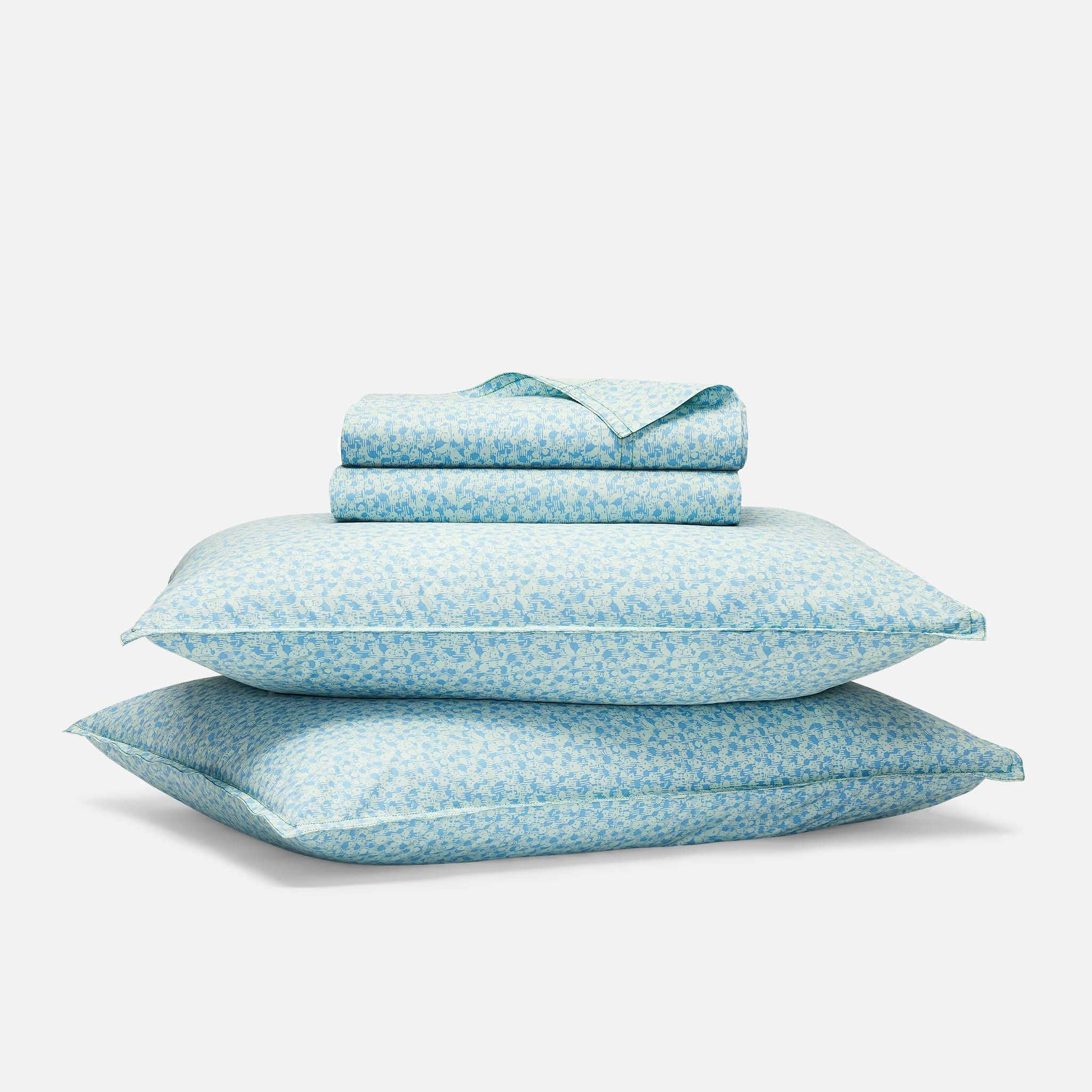 Washed Classic Percale Core Sheet Set - Image 66
