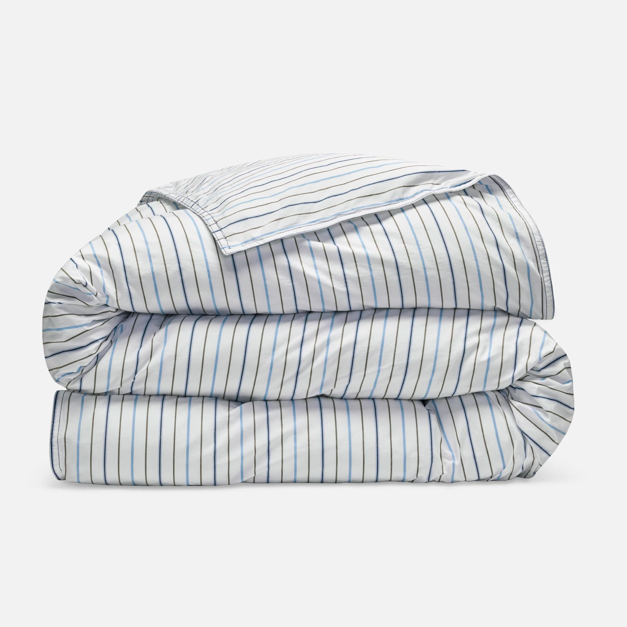 Washed Classic Percale Duvet Cover - Image 57