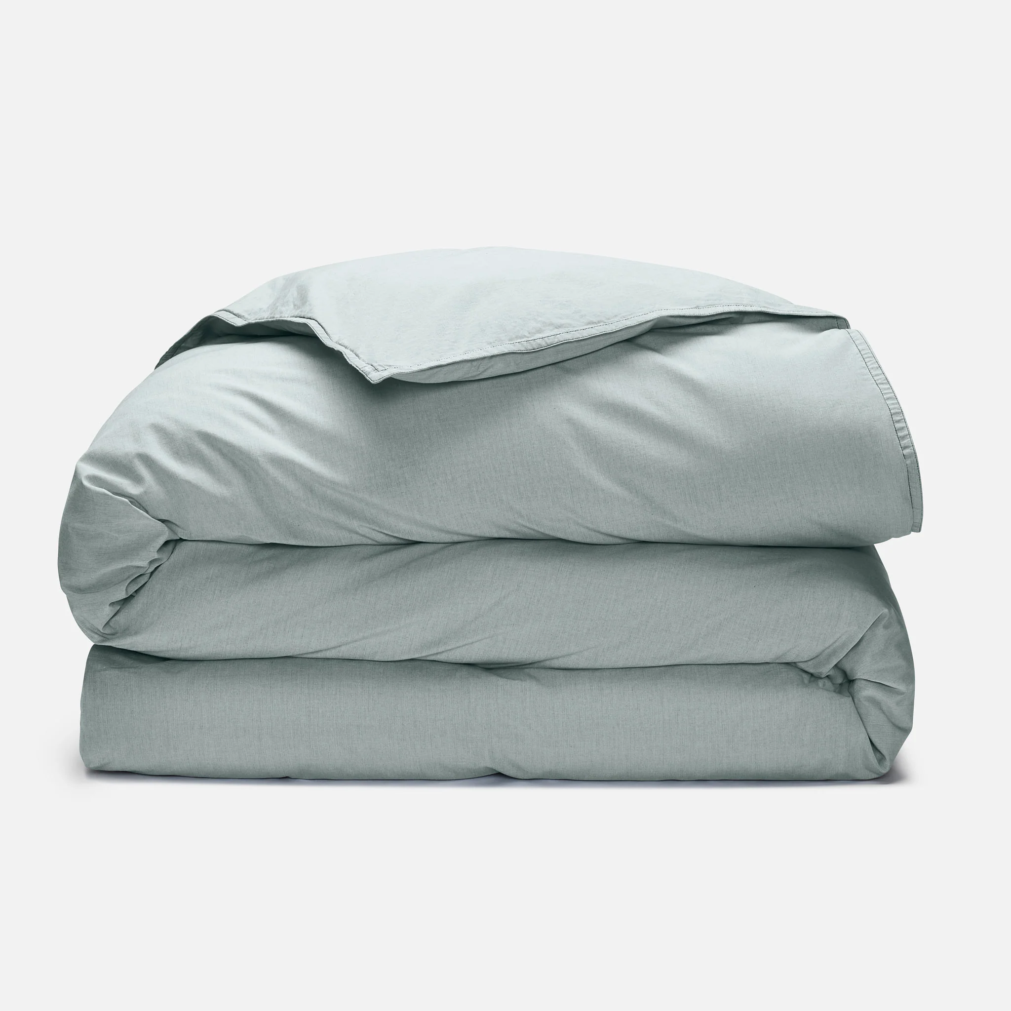 Washed Classic Percale Duvet Cover - Image 11