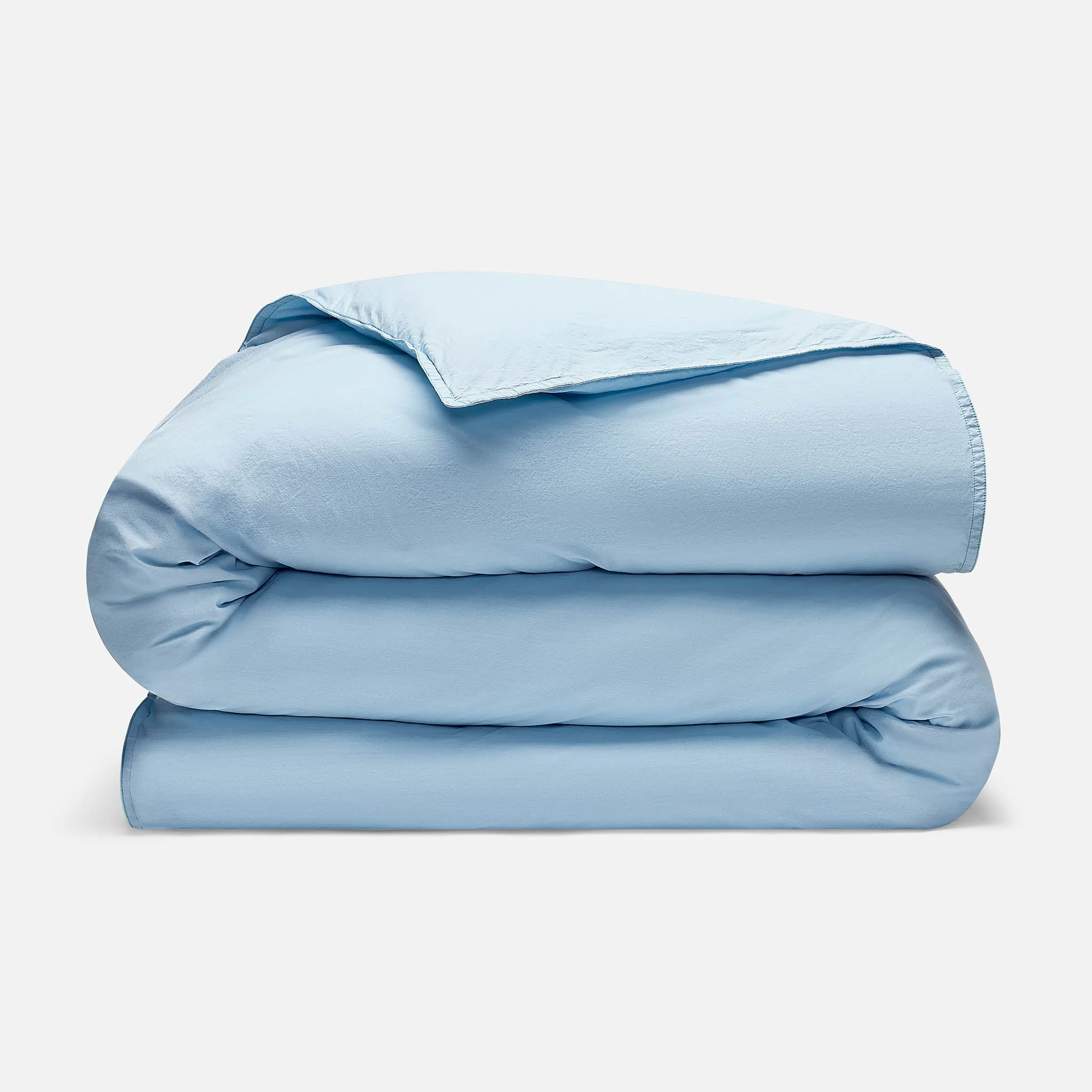 Washed Classic Percale Duvet Cover - Last Call - Image 42