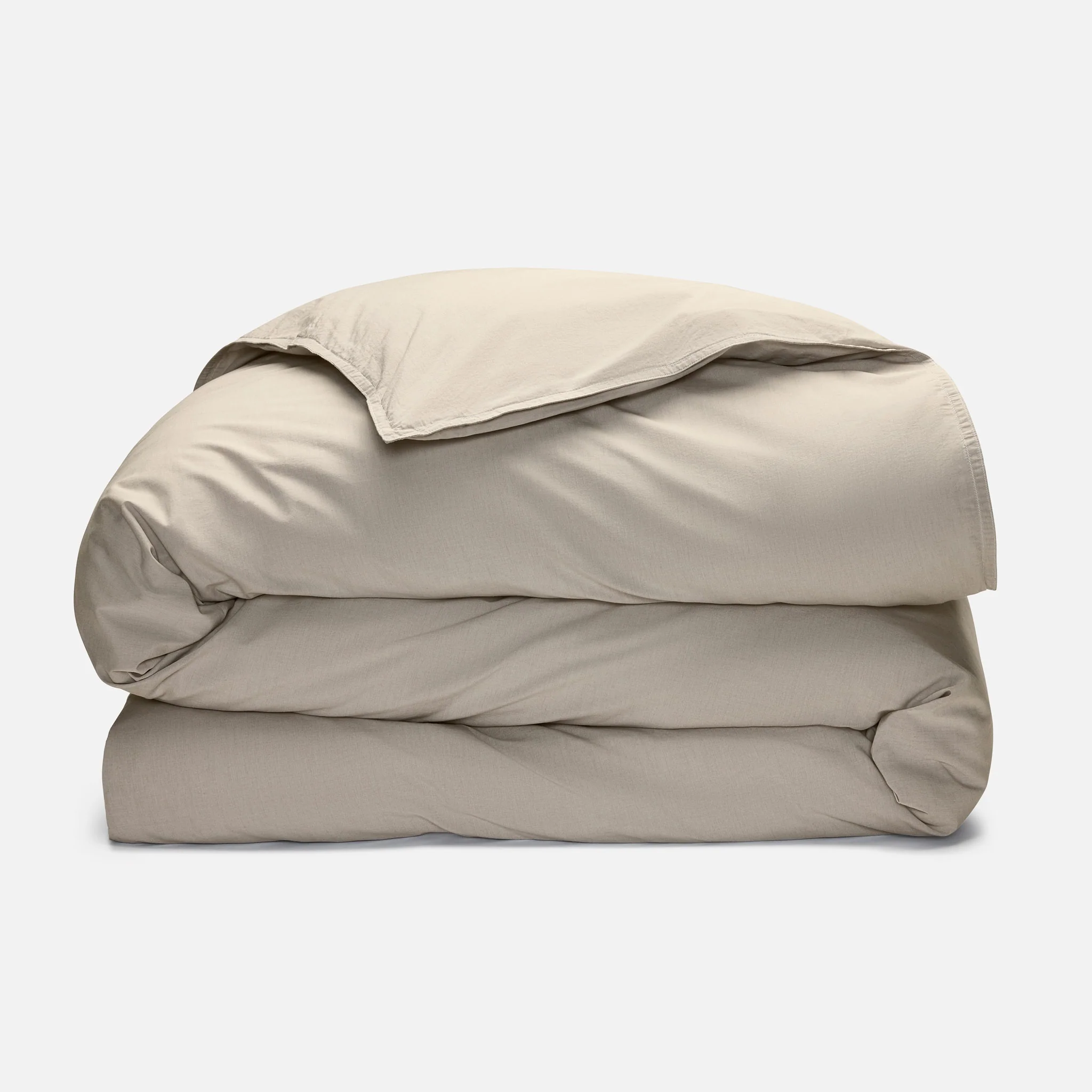 Washed Classic Percale Duvet Cover - Image 8