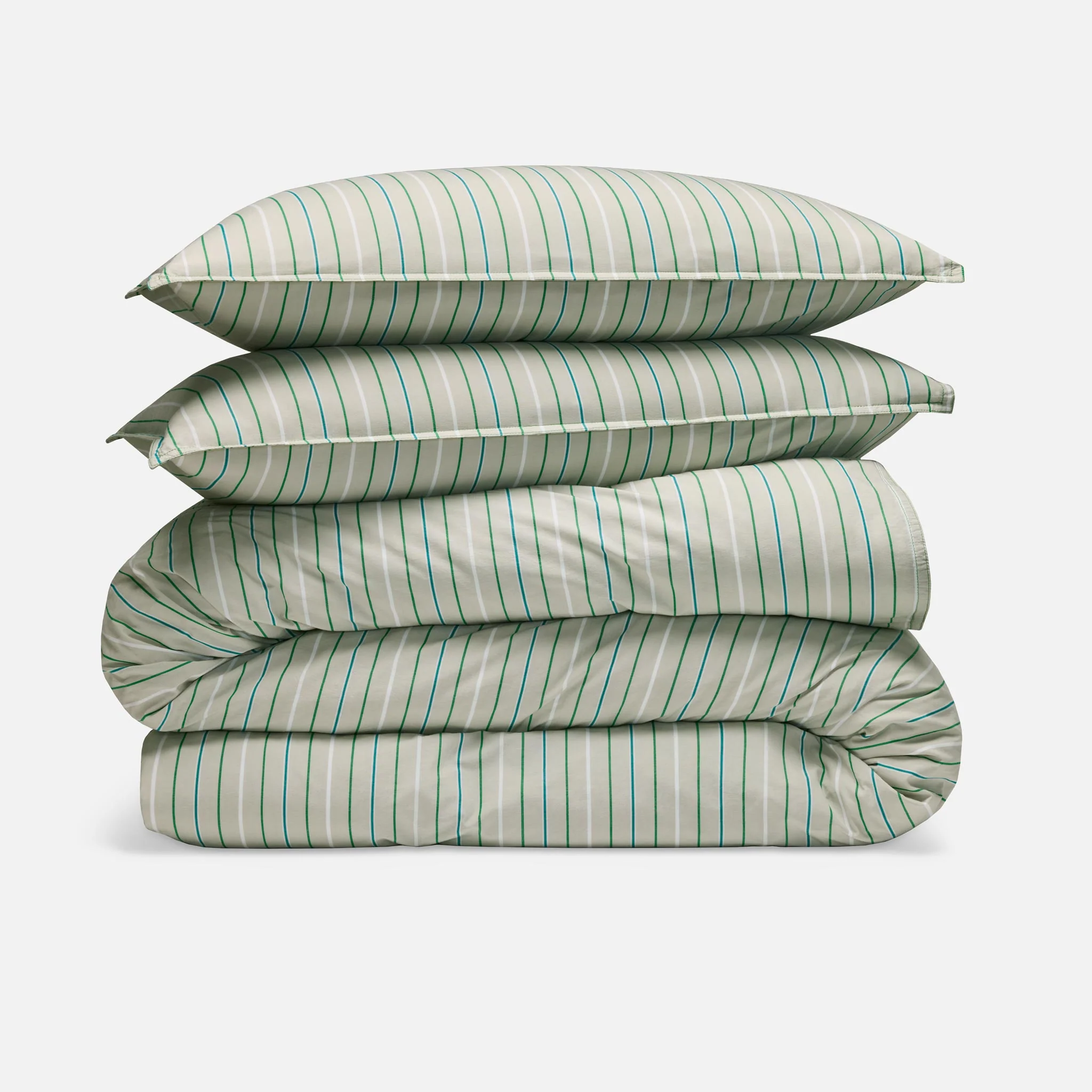 Washed Classic Percale Duvet Set - Image 51