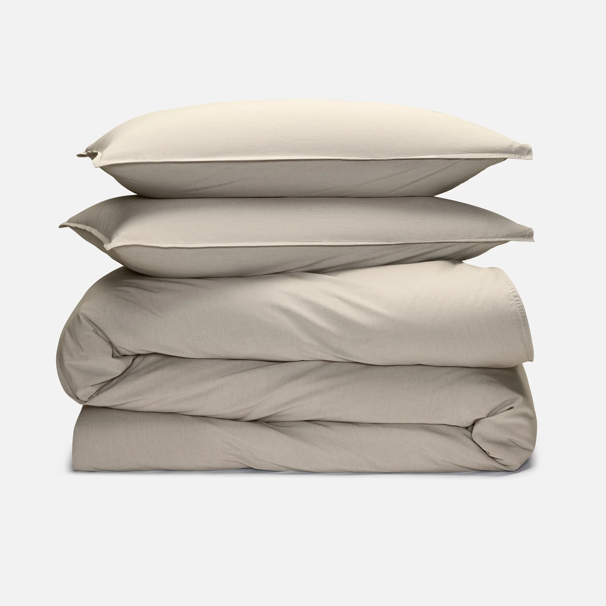 Washed Classic Percale Duvet Set - Image 8