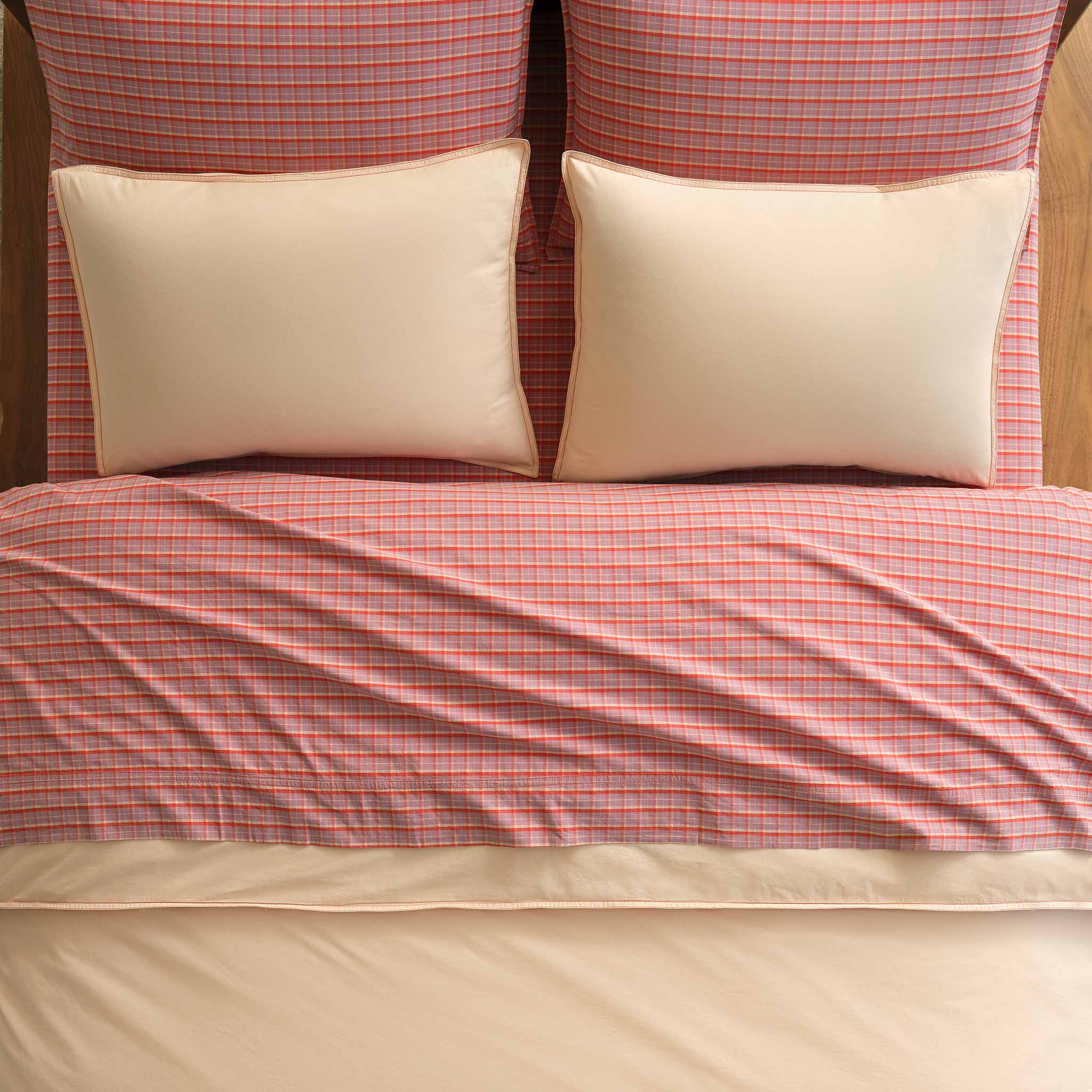Washed Classic Percale Pillowcase Set - Last Call - Image 43