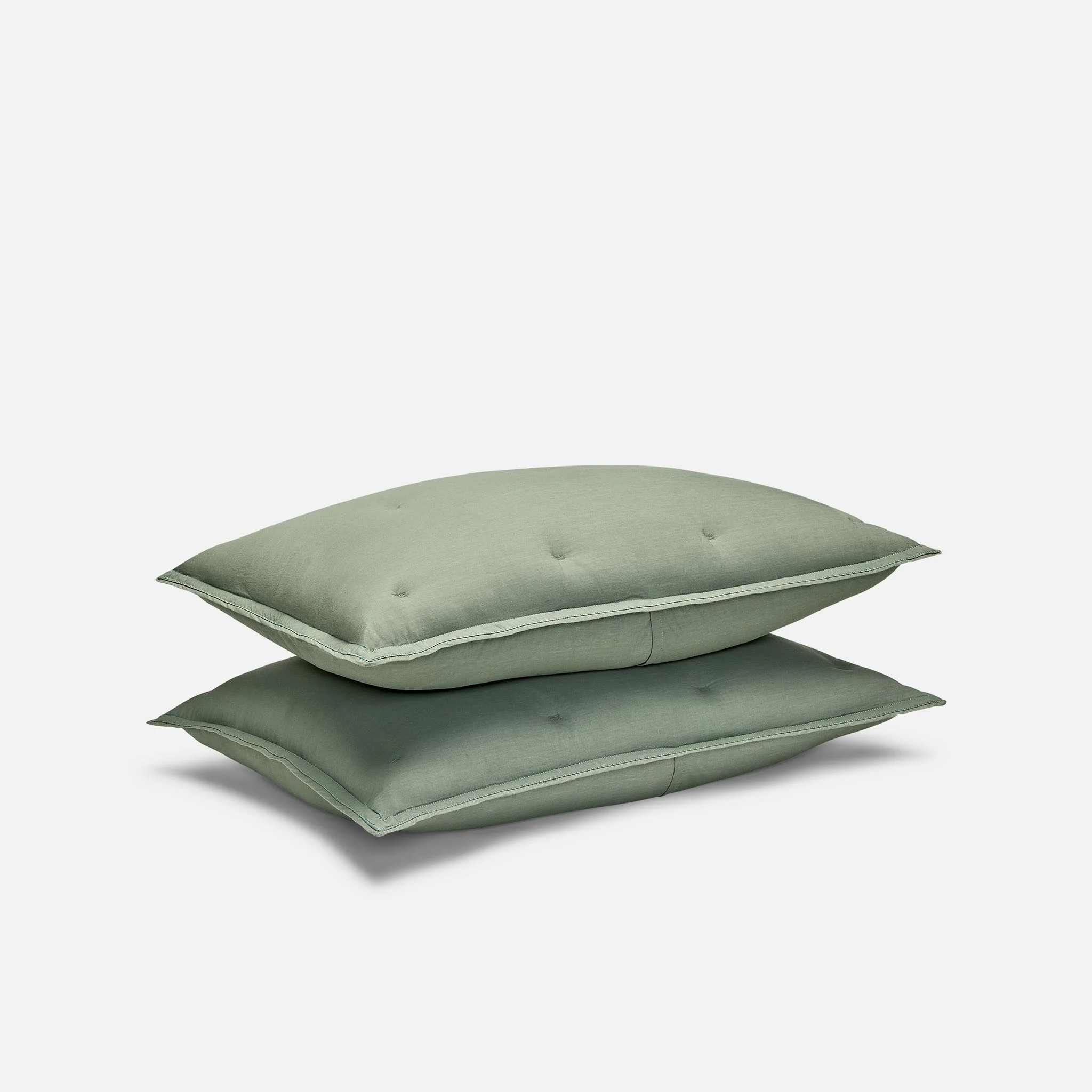 Washed Classic Percale Sham Set - Image 30