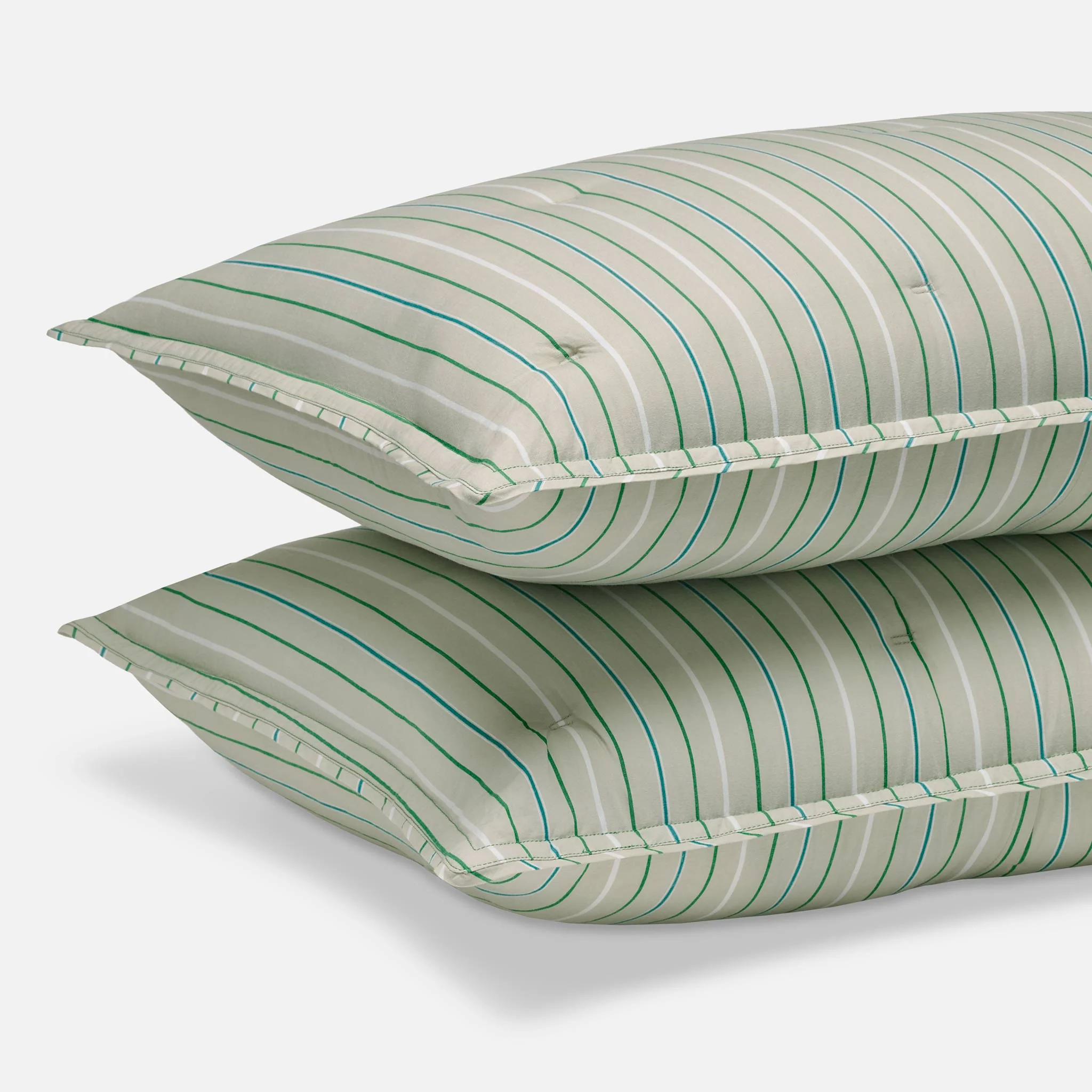 Washed Classic Percale Sham Set - Image 35