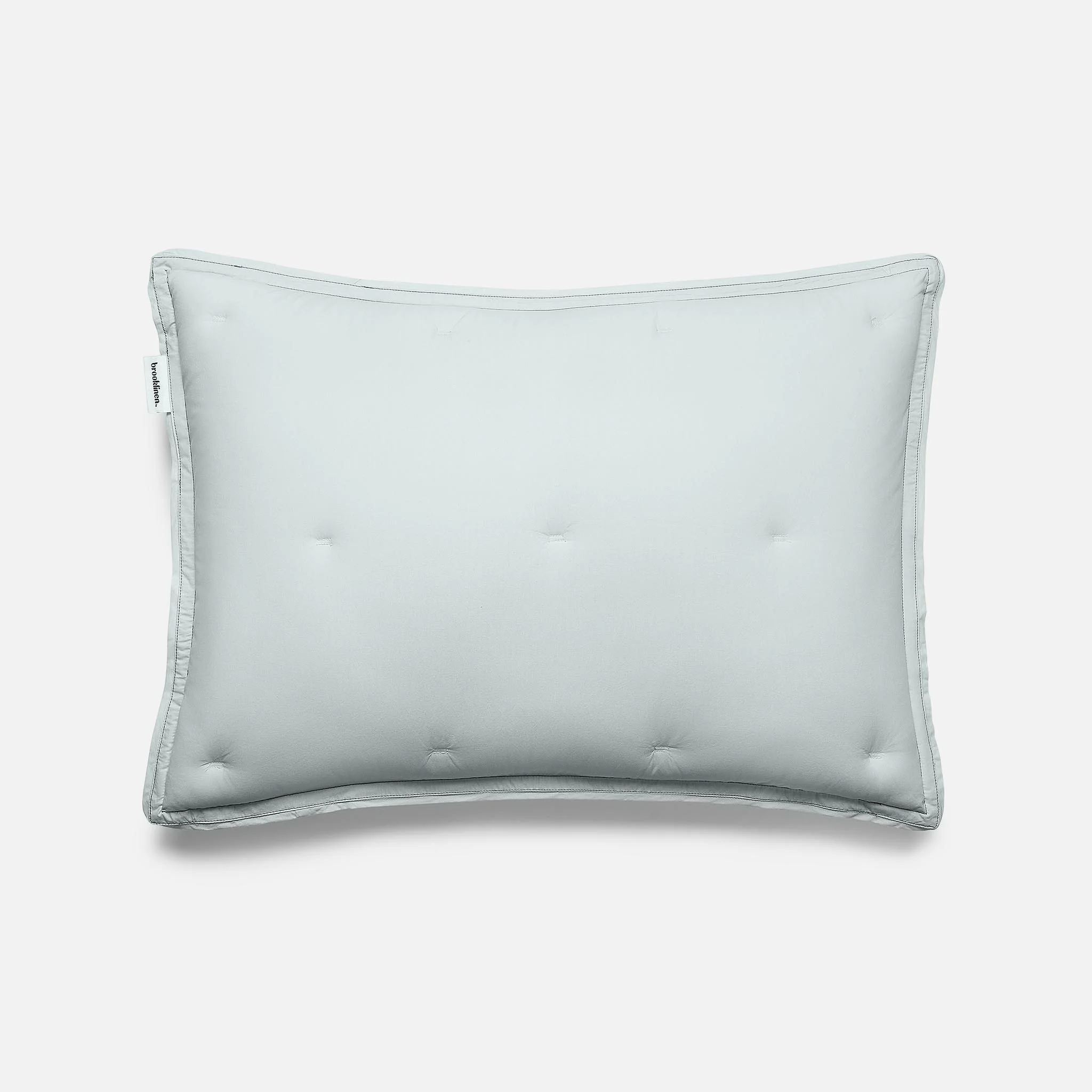 Washed Classic Percale Sham Set - Image 7