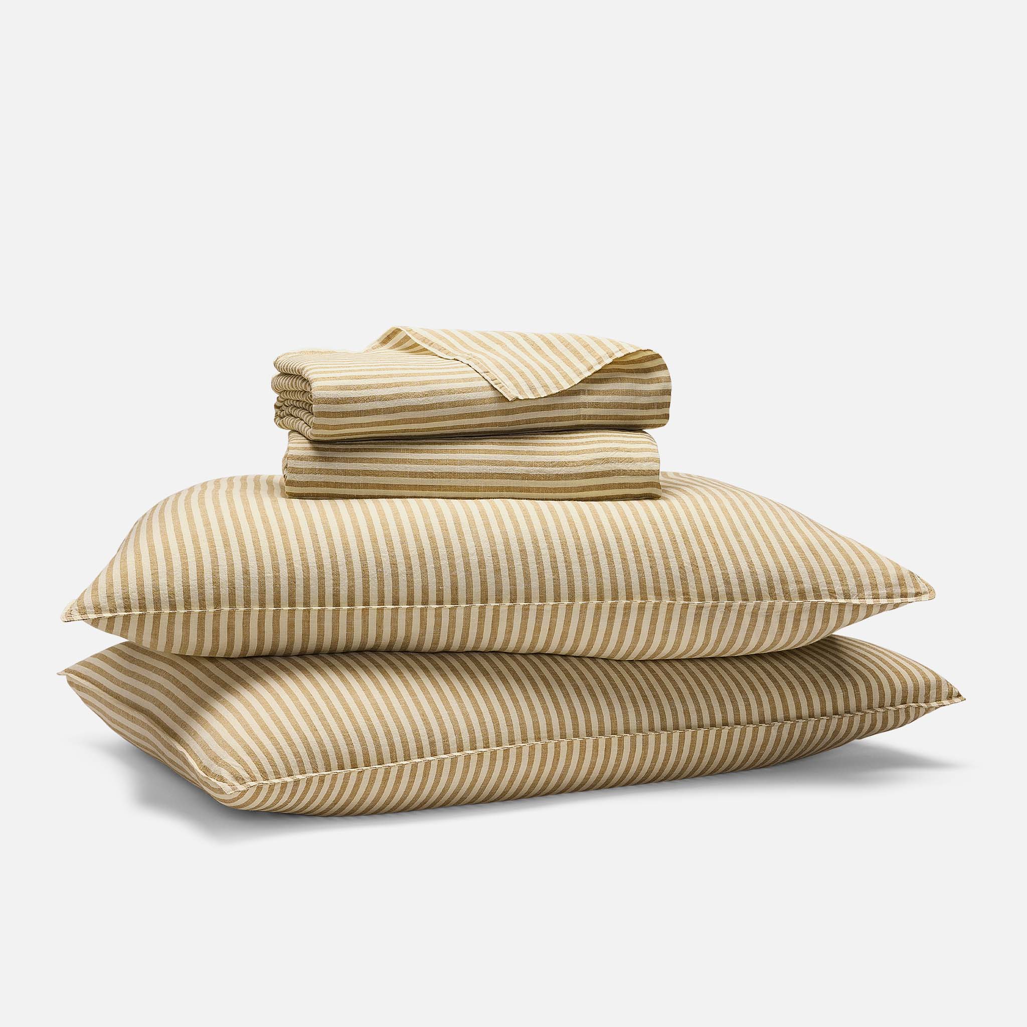 Washed European Linen Core Sheet Set - Image 111