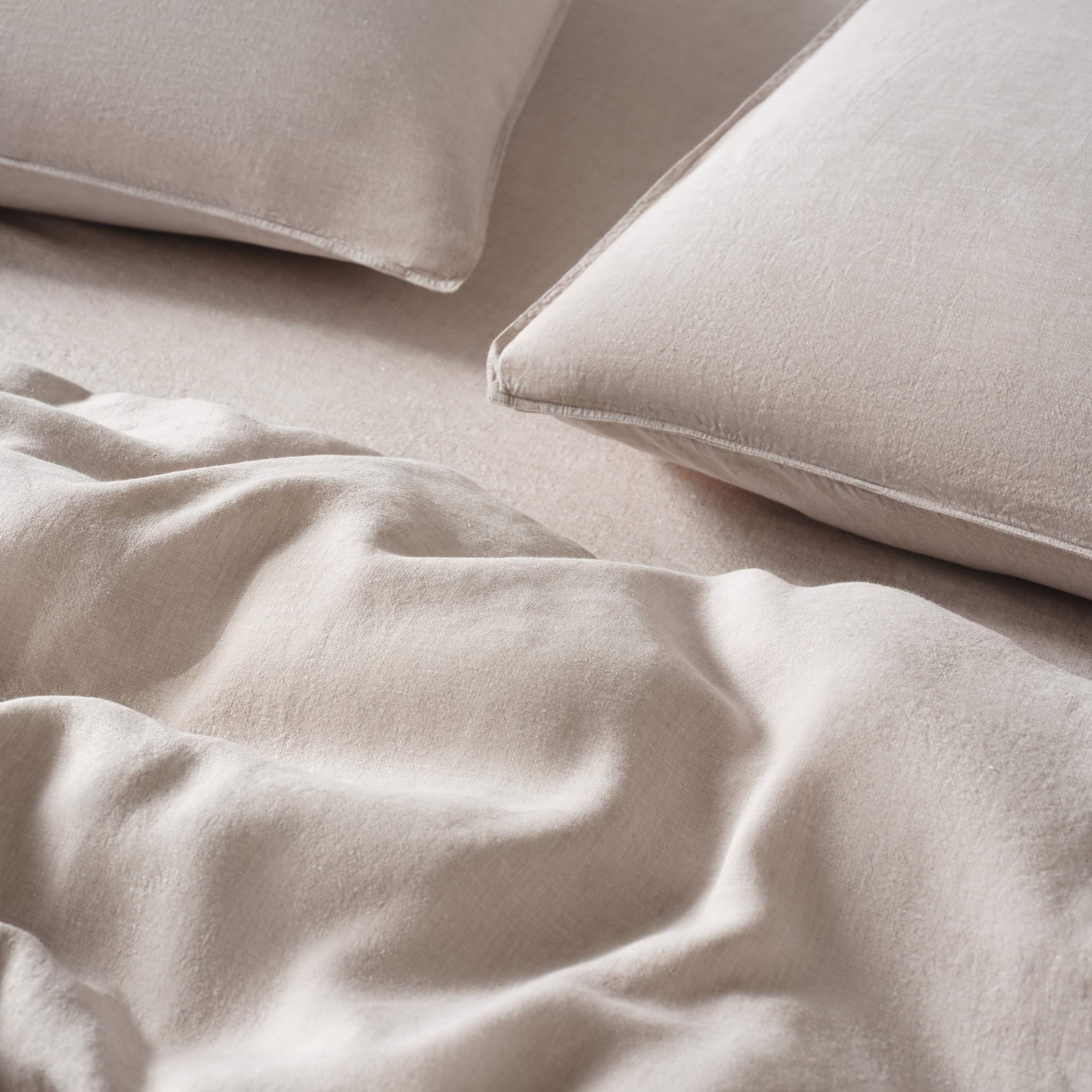 Washed European Linen Core Sheet Set - Image 48
