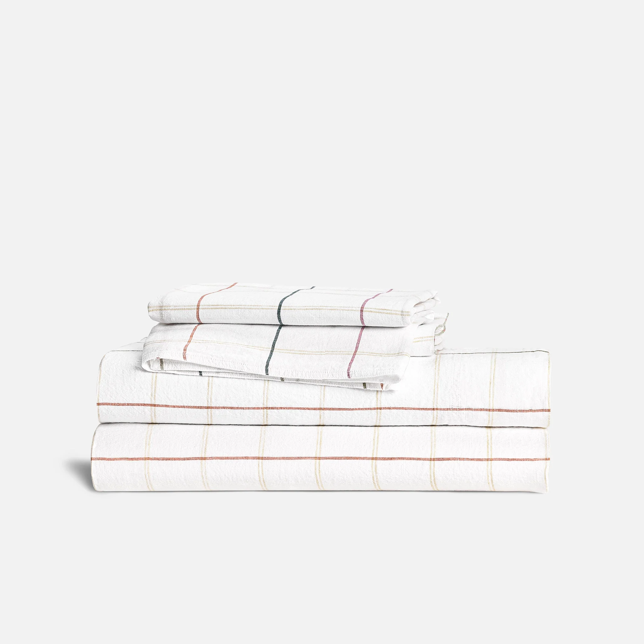 Washed European Linen Core Sheet Set - Image 66