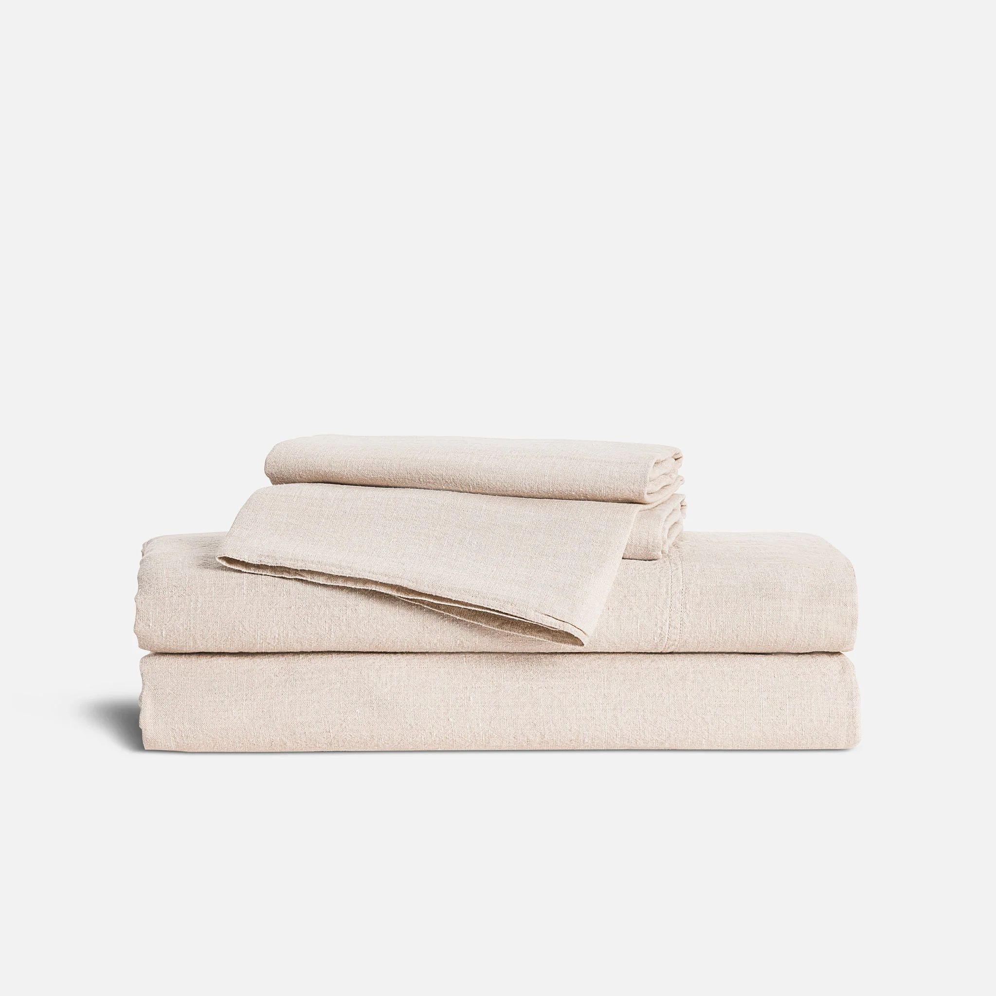 Washed European Linen Core Sheet Set - Image 73