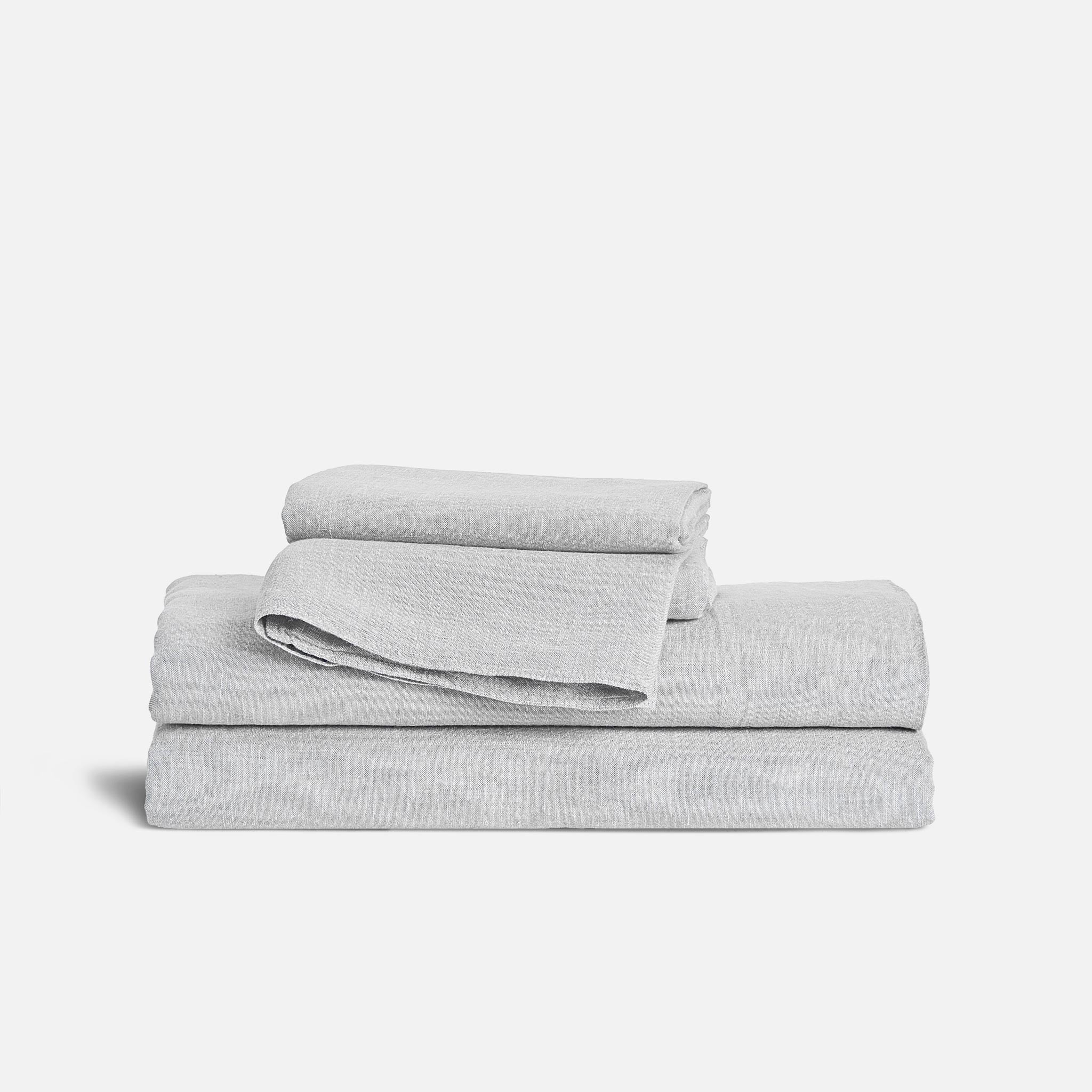 Washed European Linen Core Sheet Set - Image 75