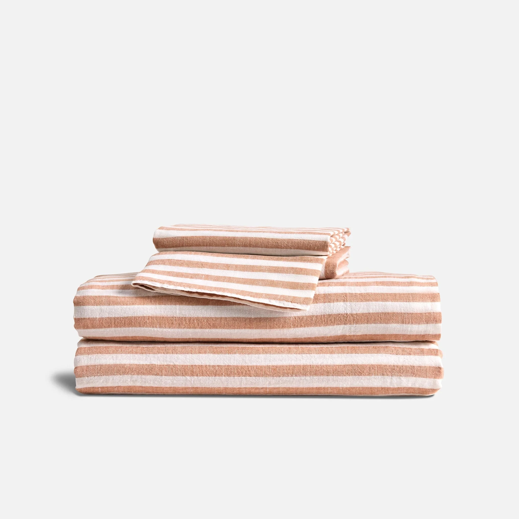 Washed European Linen Core Sheet Set - Image 92
