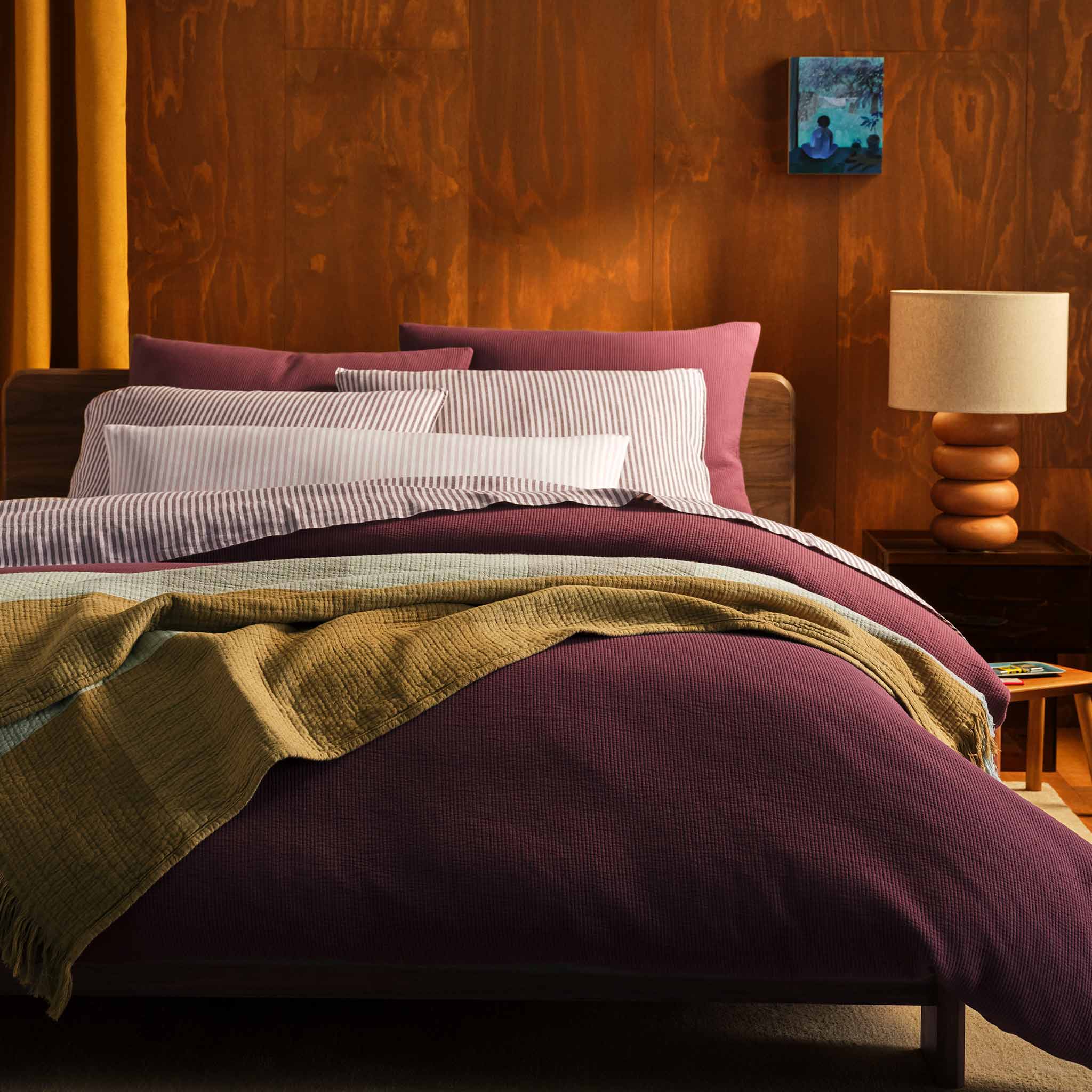 Washed European Linen Core Sheet Set - Image 99