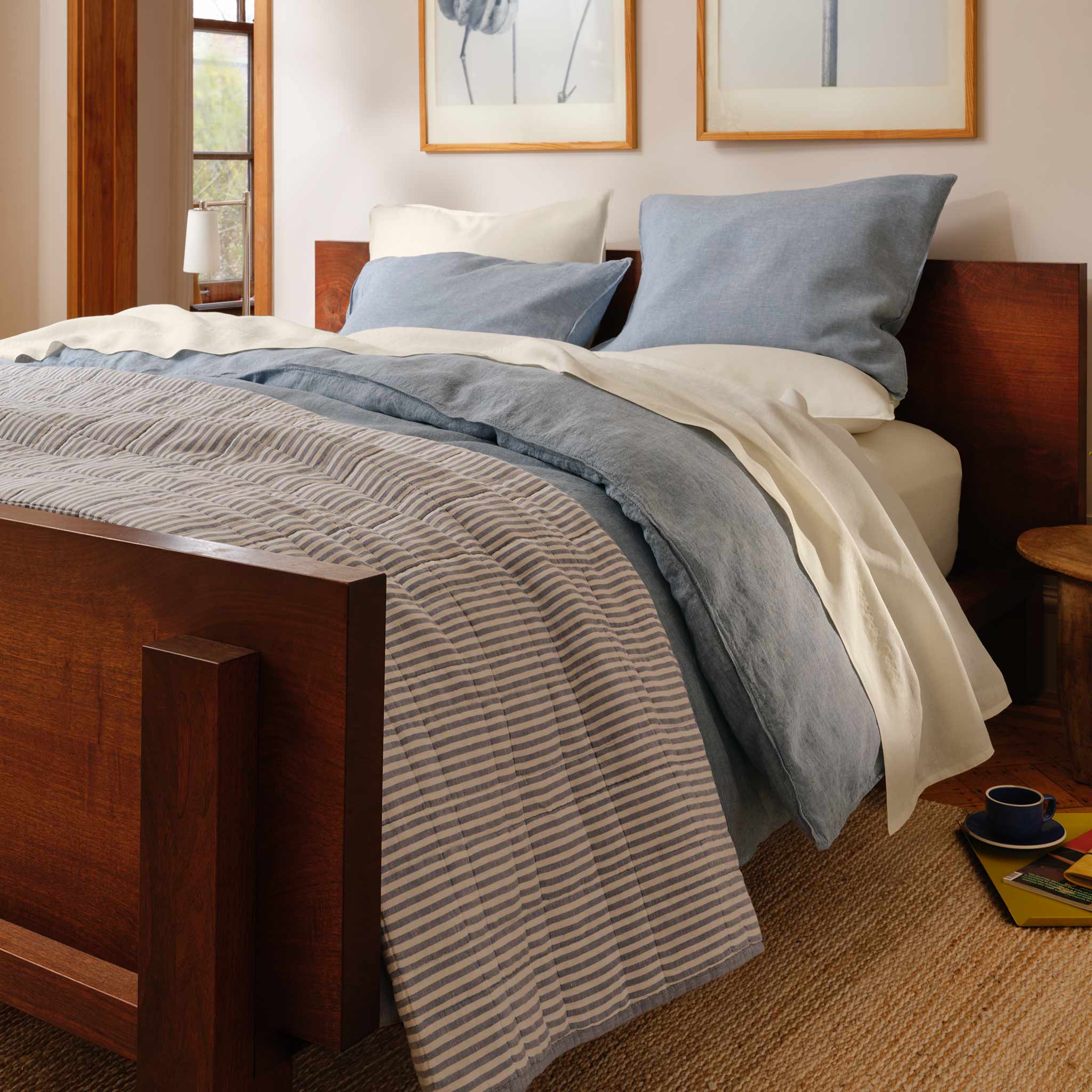 Washed European Linen Duvet Cover - Image 63