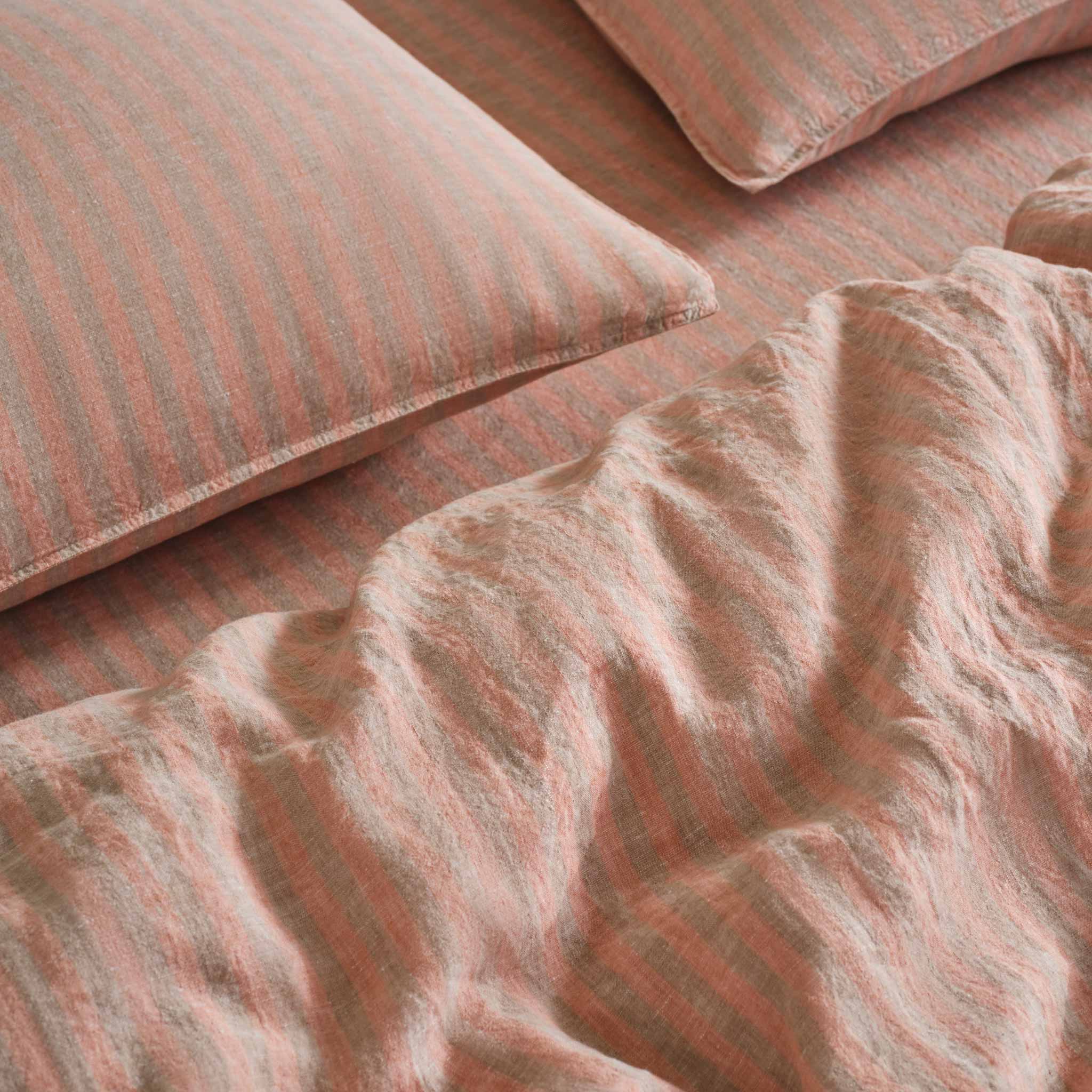 Washed European Linen Duvet Set - Image 100