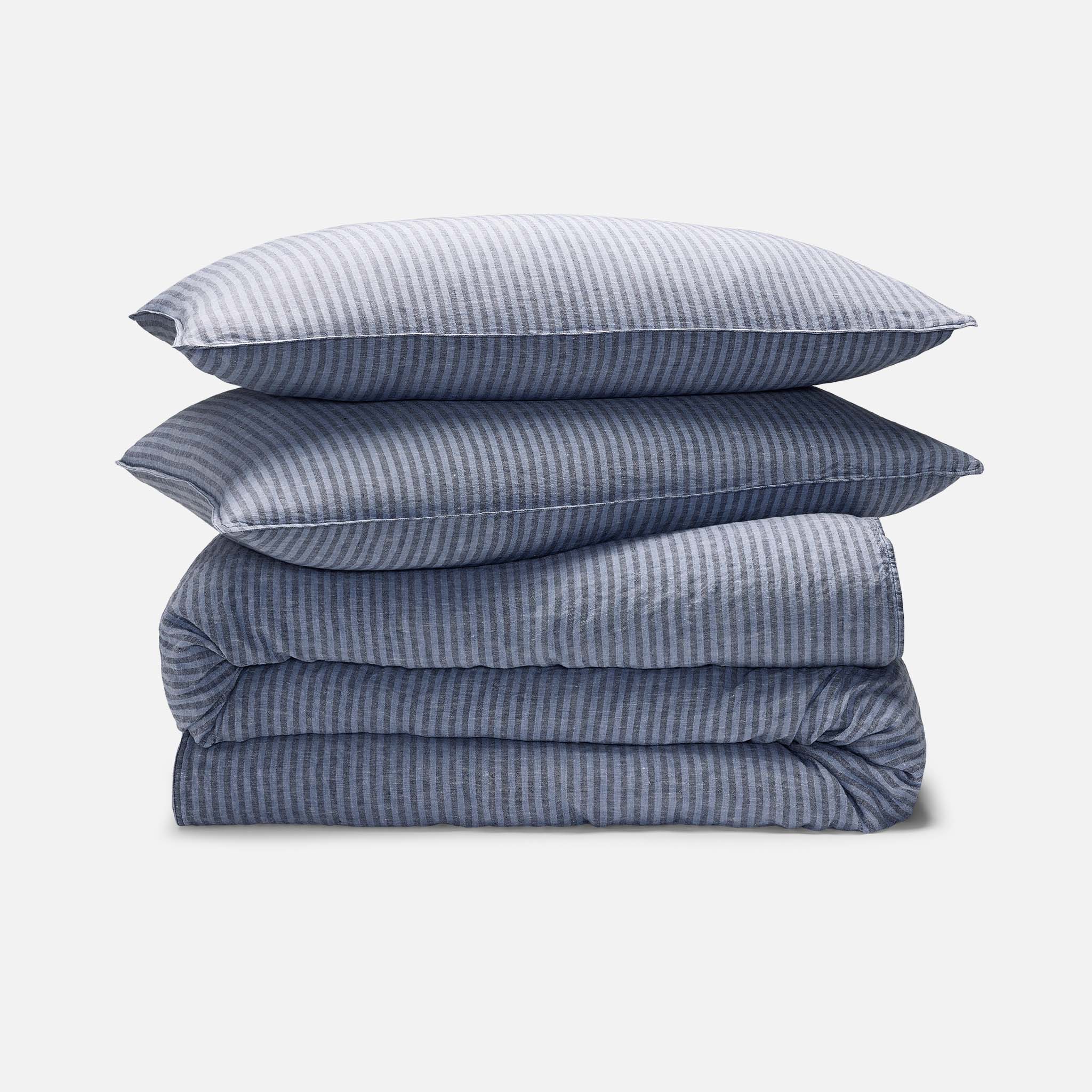 Washed European Linen Duvet Set - Image 117