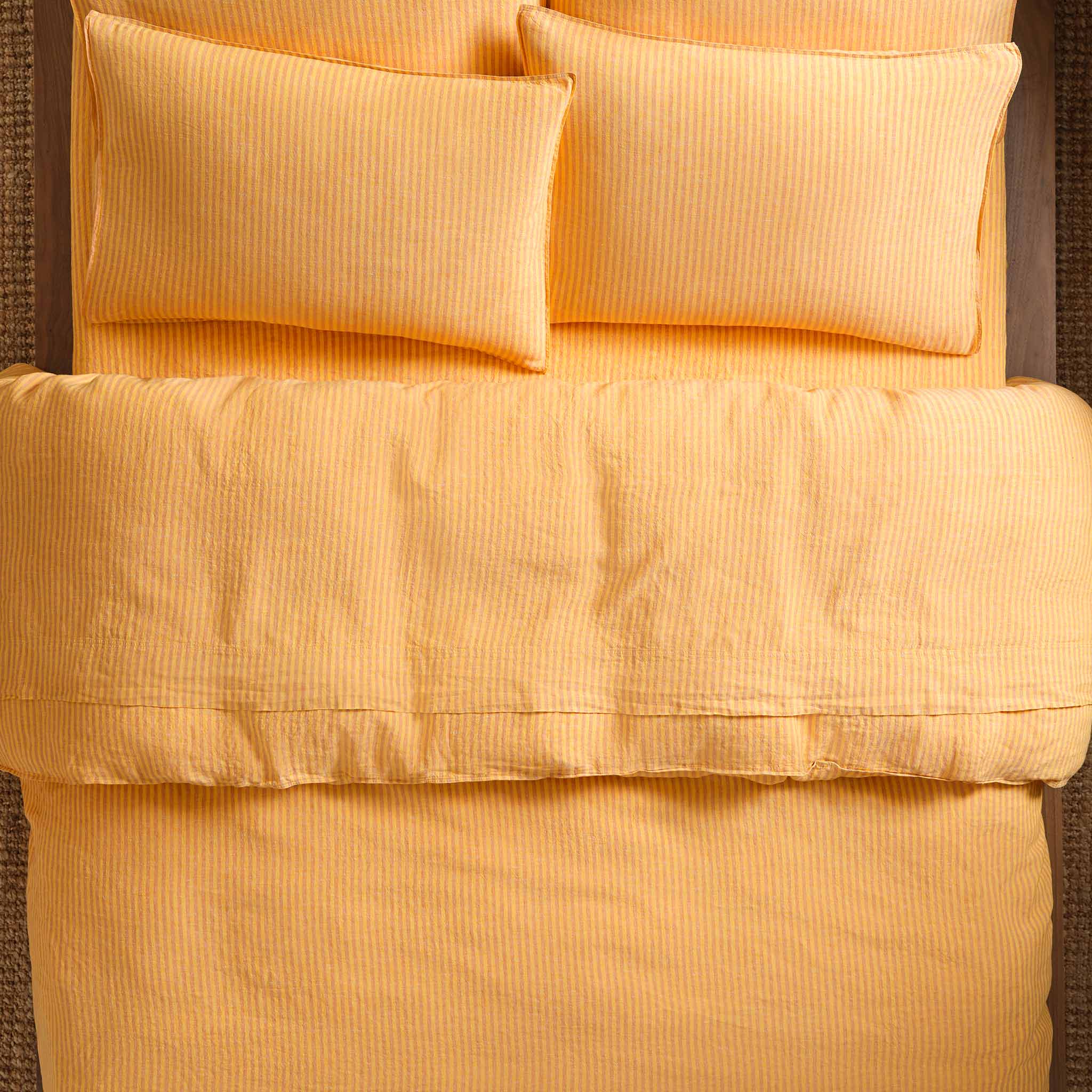 Washed European Linen Duvet Set - Image 131