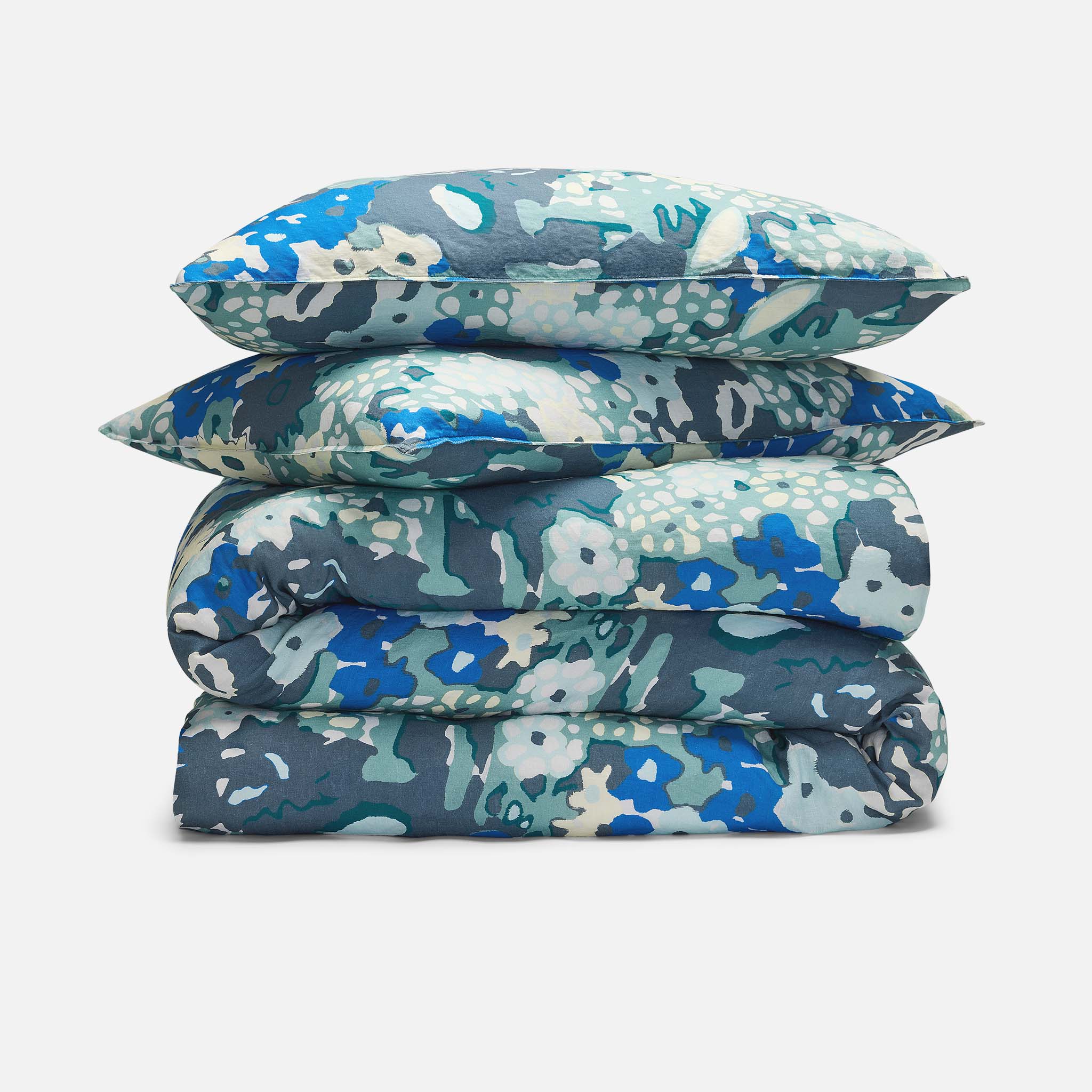 Washed European Linen Duvet Set - Image 138