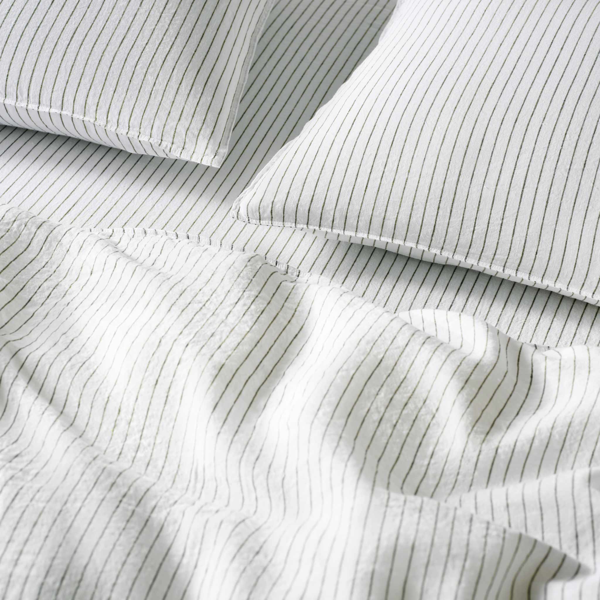Washed European Linen Duvet Set - Image 36