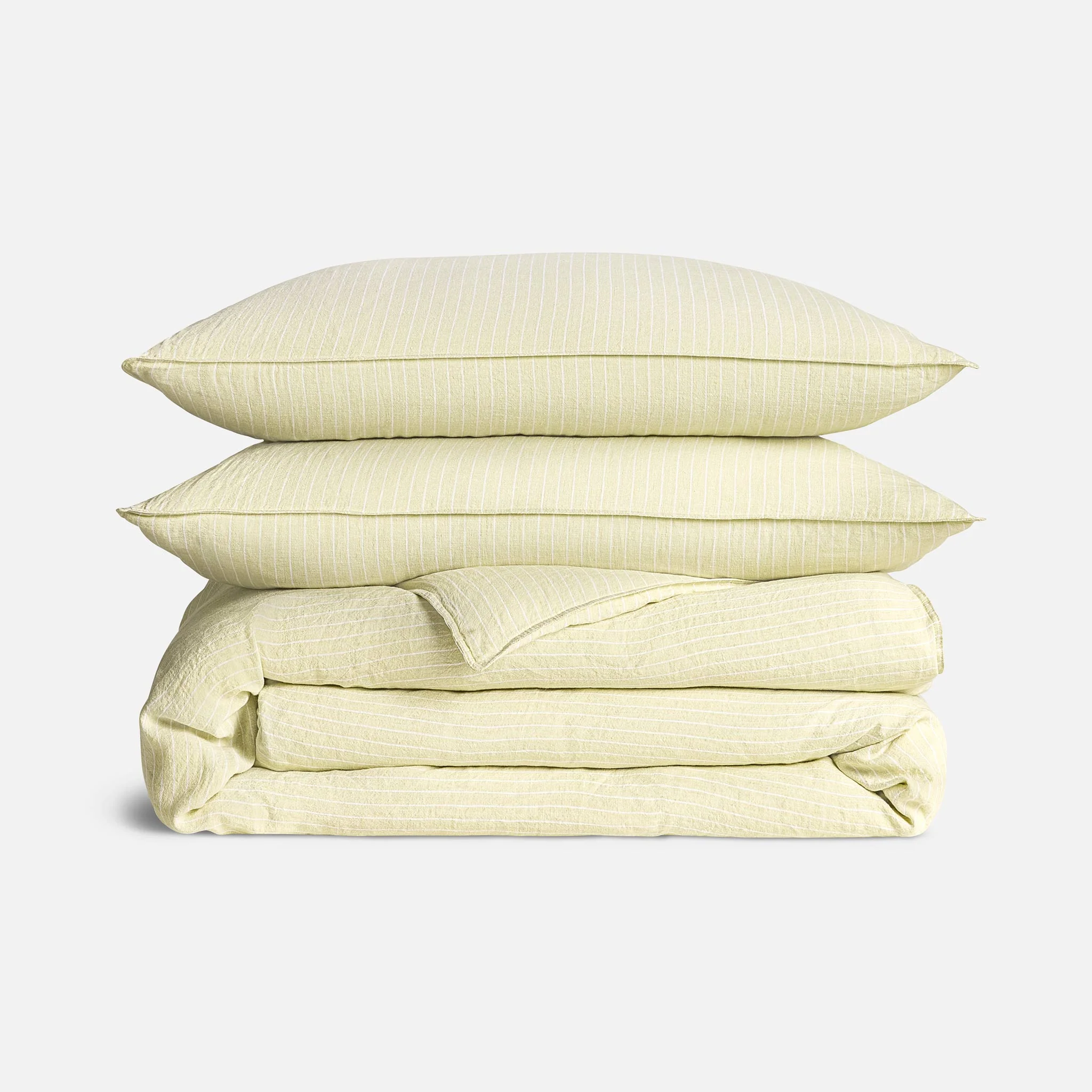 Washed European Linen Duvet Set - Image 37