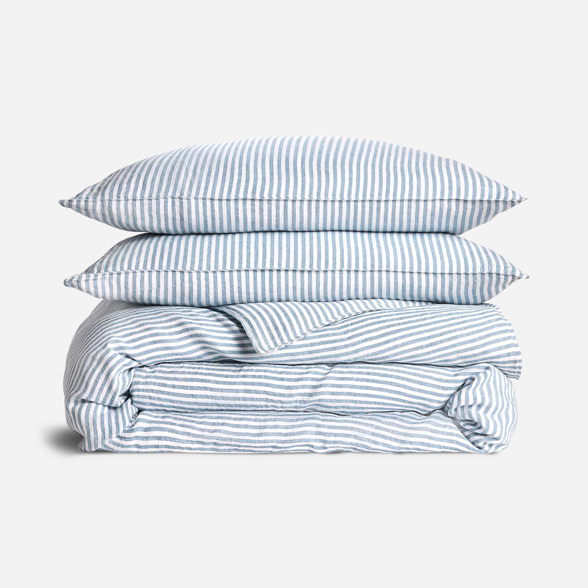 Washed European Linen Duvet Set - Image 50