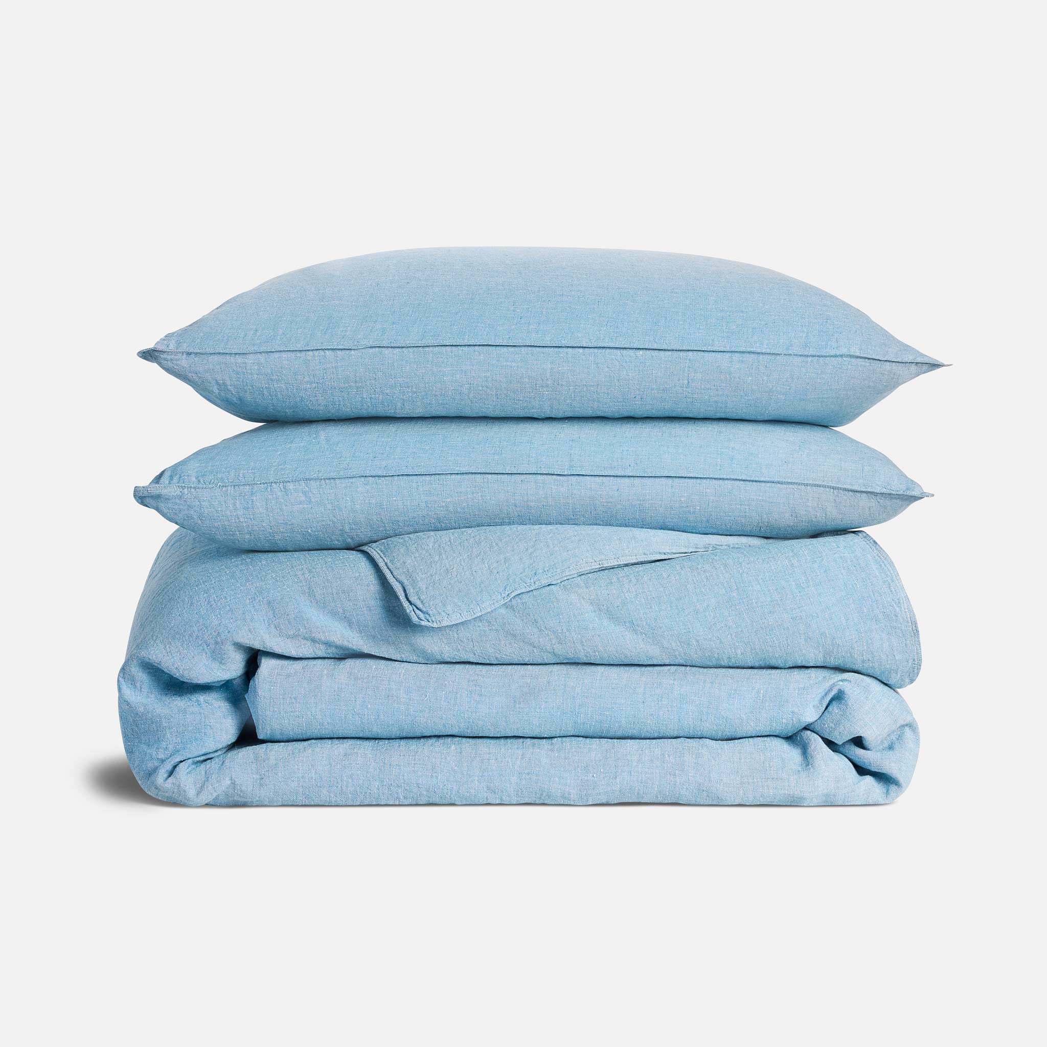 Washed European Linen Duvet Set - Image 54