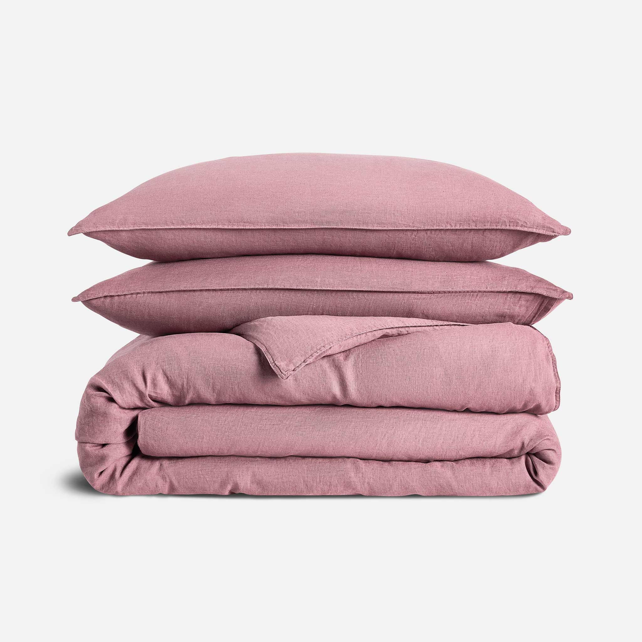 Washed European Linen Duvet Set - Image 58