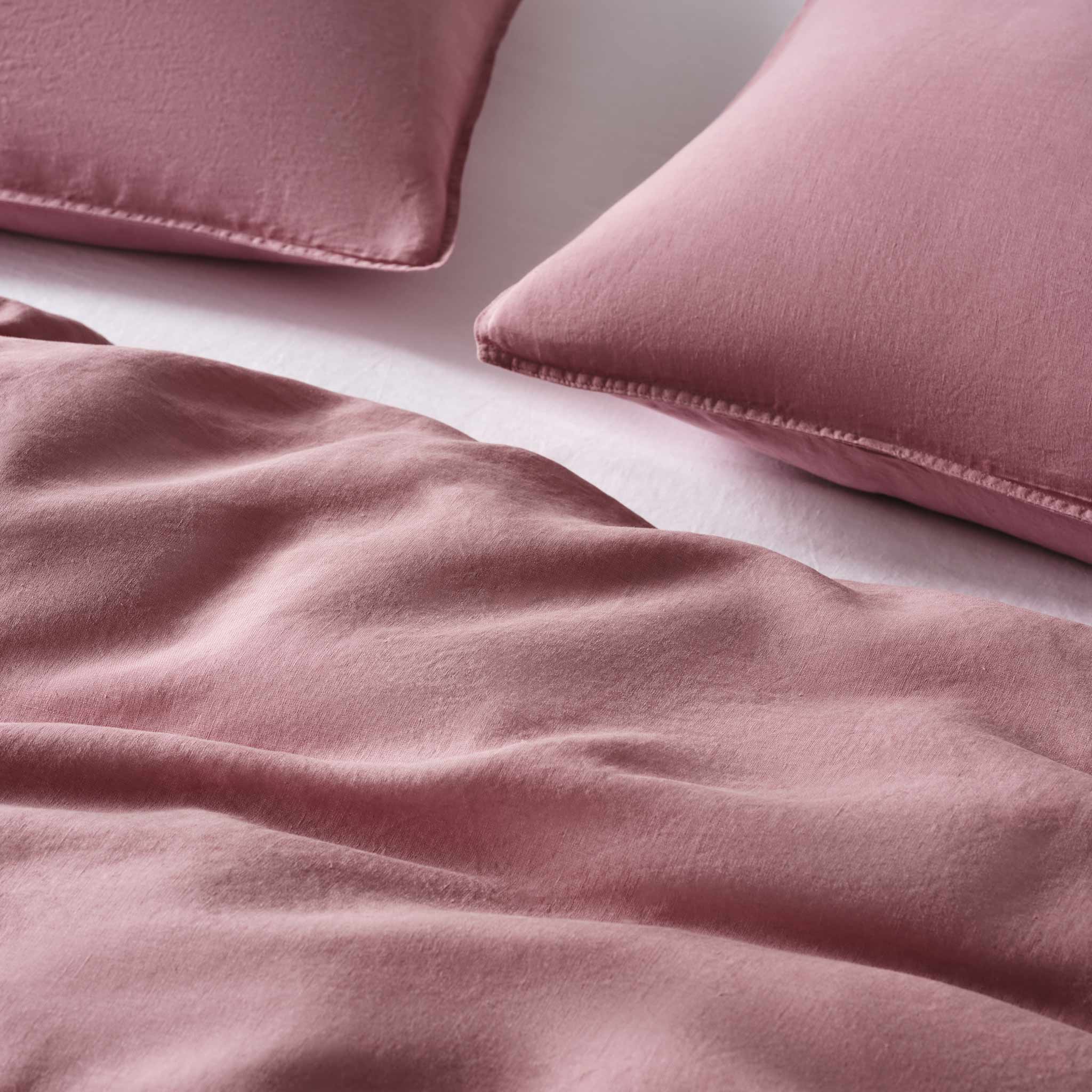 Washed European Linen Duvet Set - Image 62