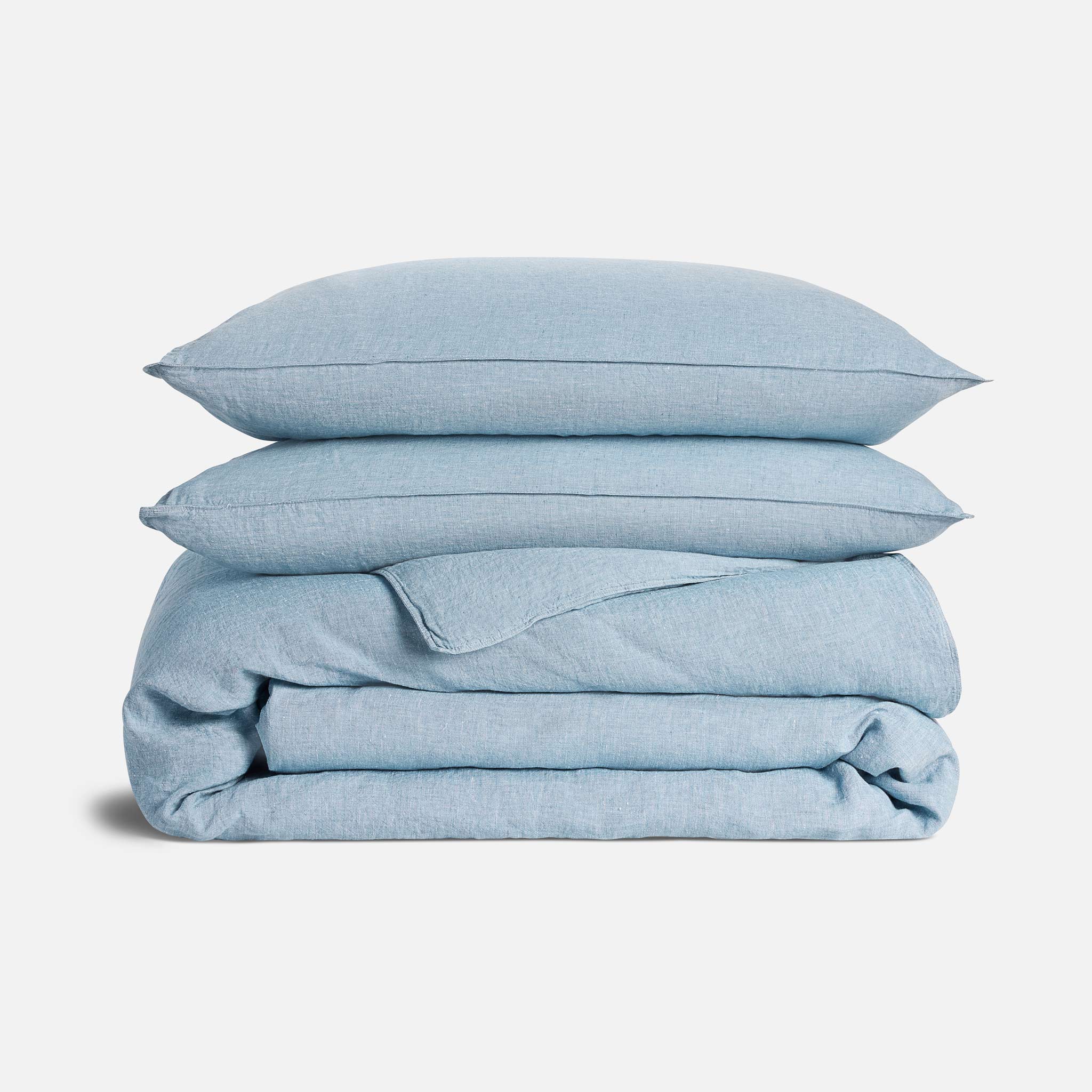 Washed European Linen Duvet Set - Image 63