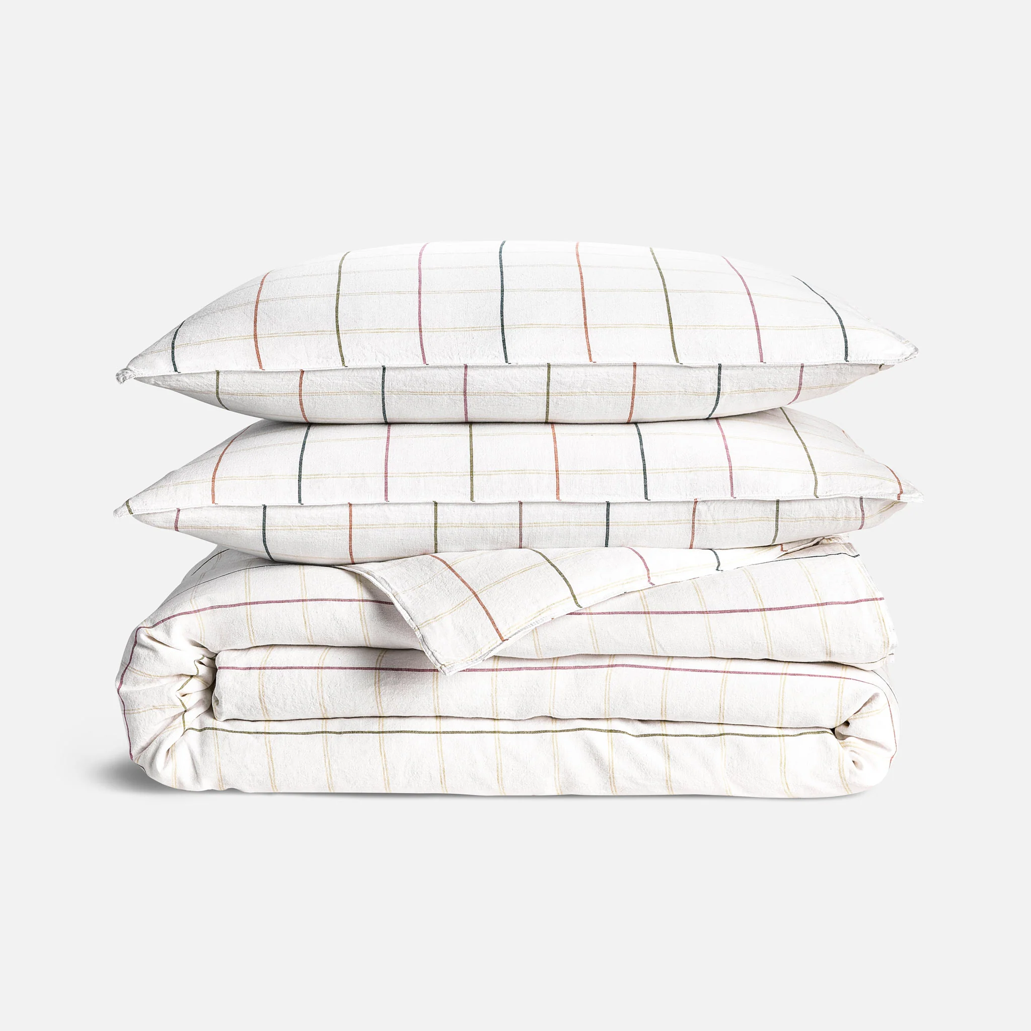 Washed European Linen Duvet Set - Image 70