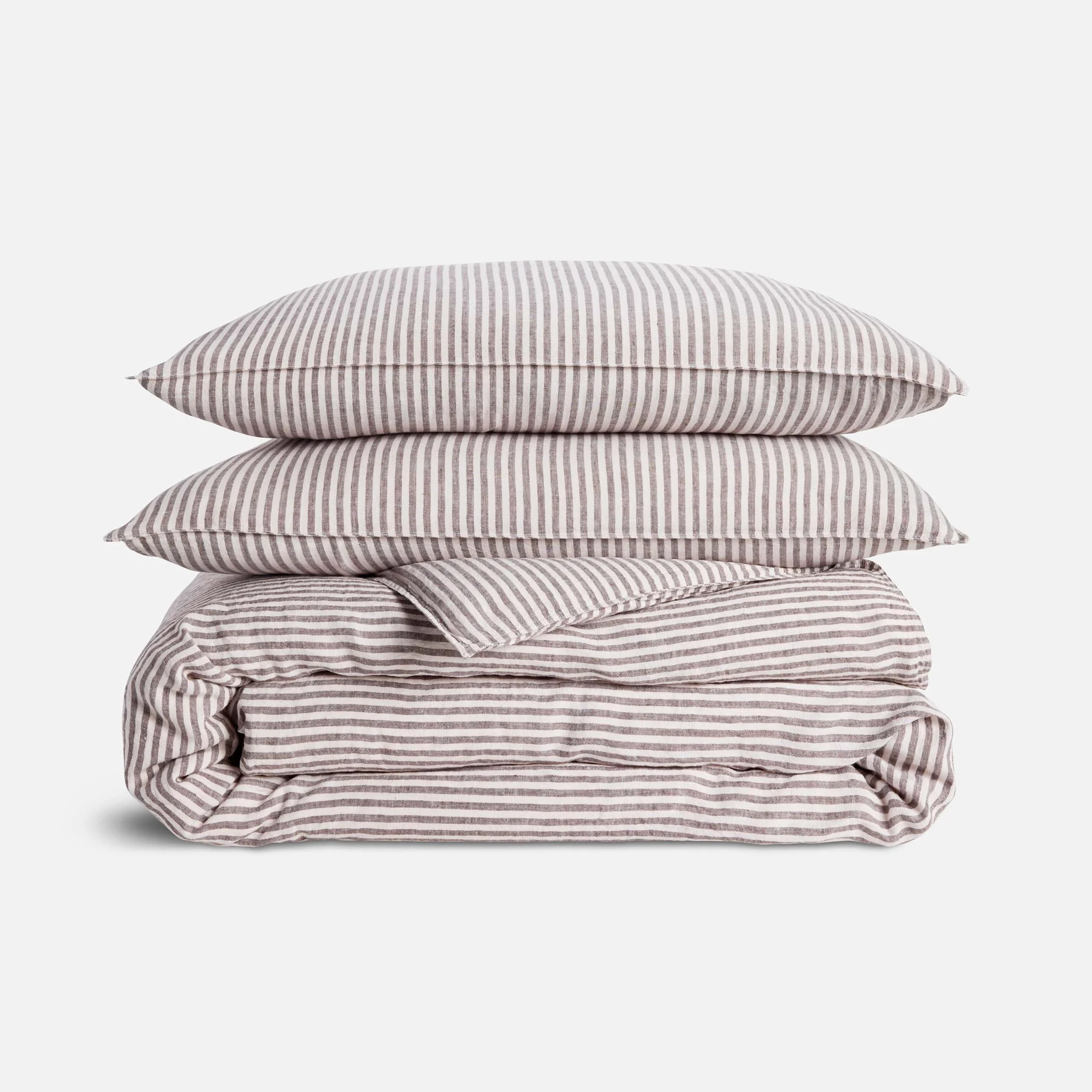 Washed European Linen Duvet Set - Image 91