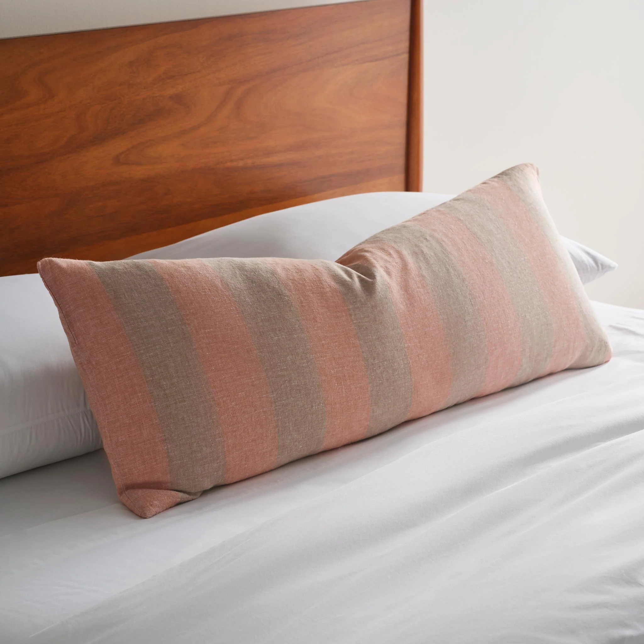 Washed European Linen Lumbar Pillow Cover - Image 18