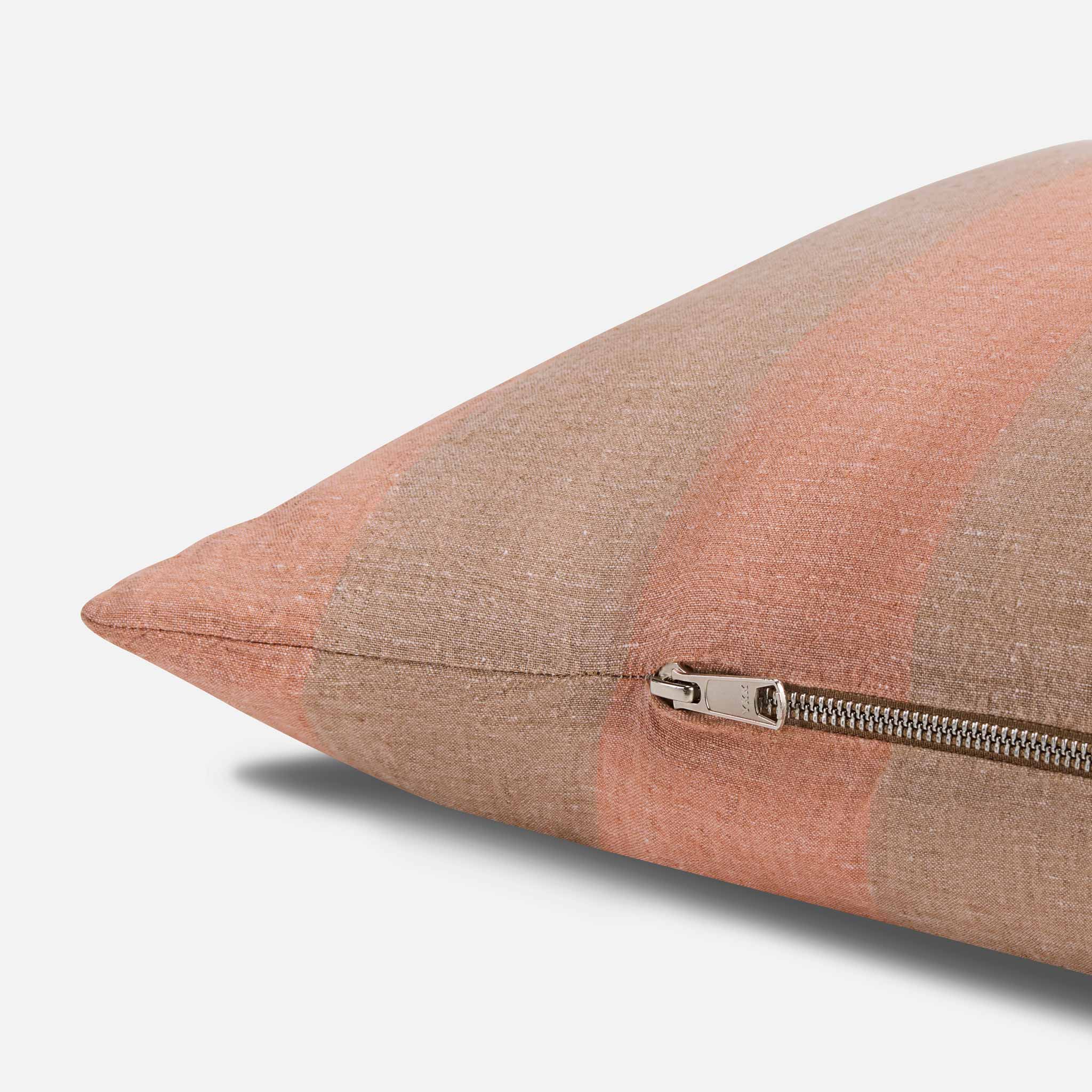 Washed European Linen Lumbar Pillow Cover - Image 19