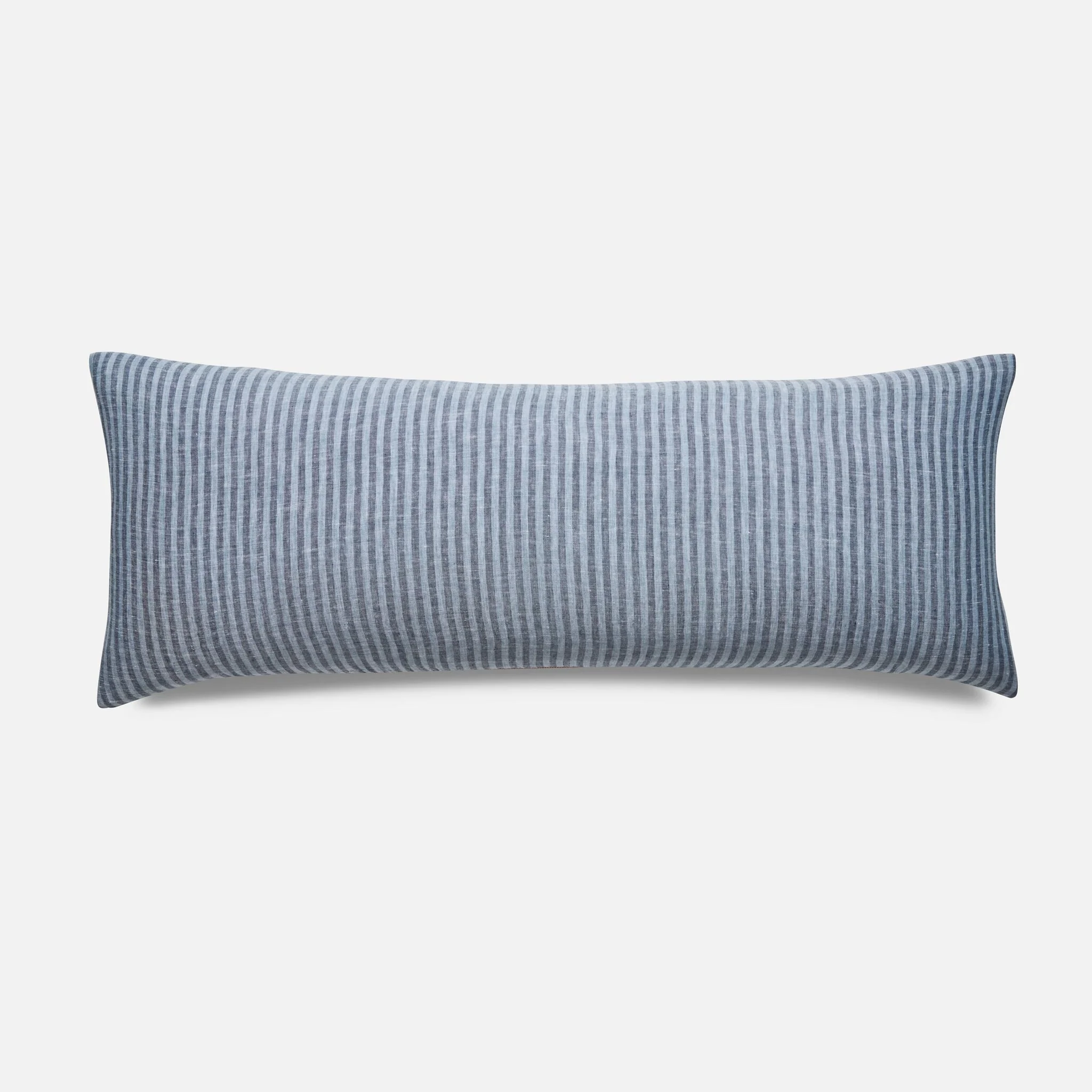 Washed European Linen Lumbar Pillow Cover - Image 7