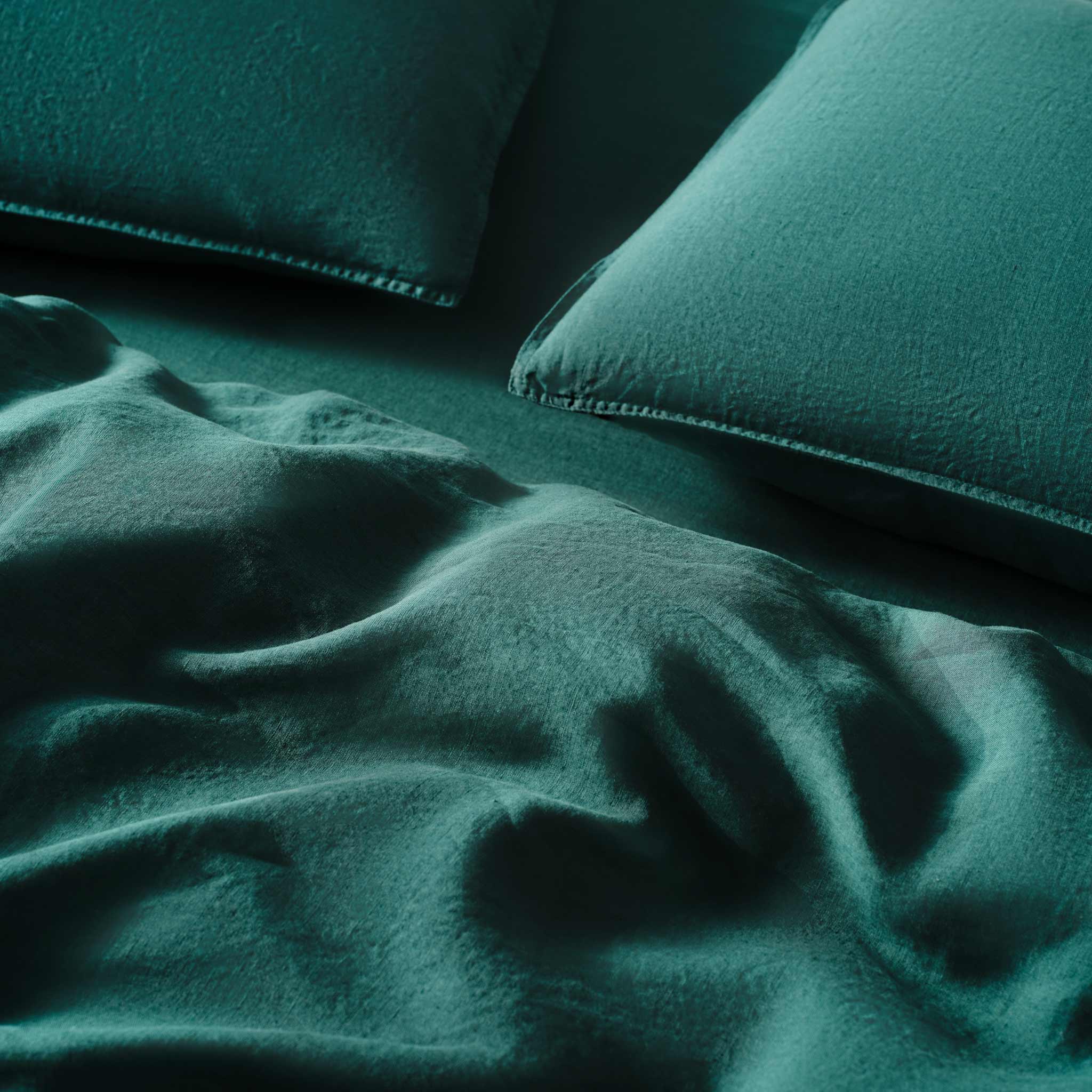 Washed European Linen Pillowcase Set - Image 33