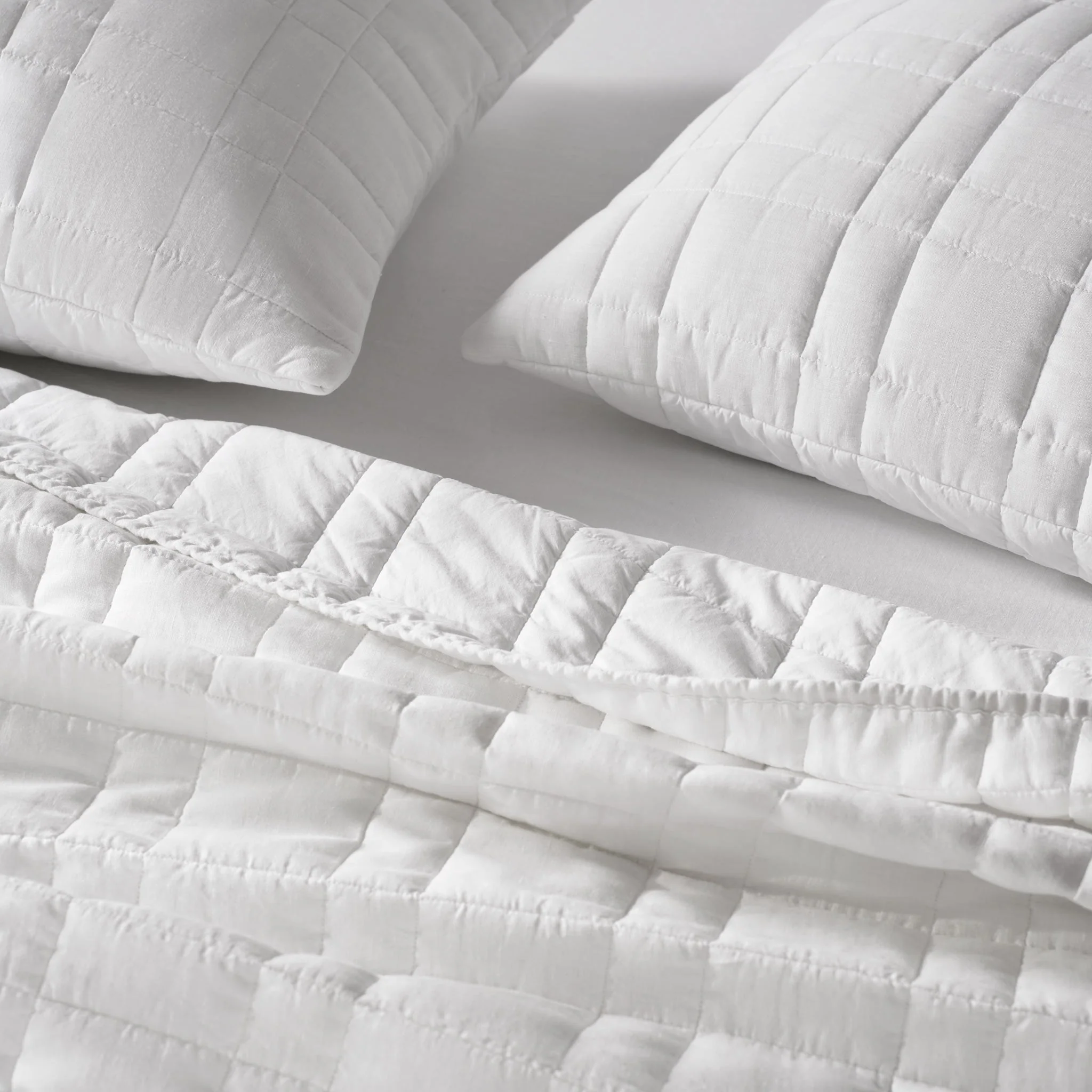 Washed European Linen Quilt - Image 4
