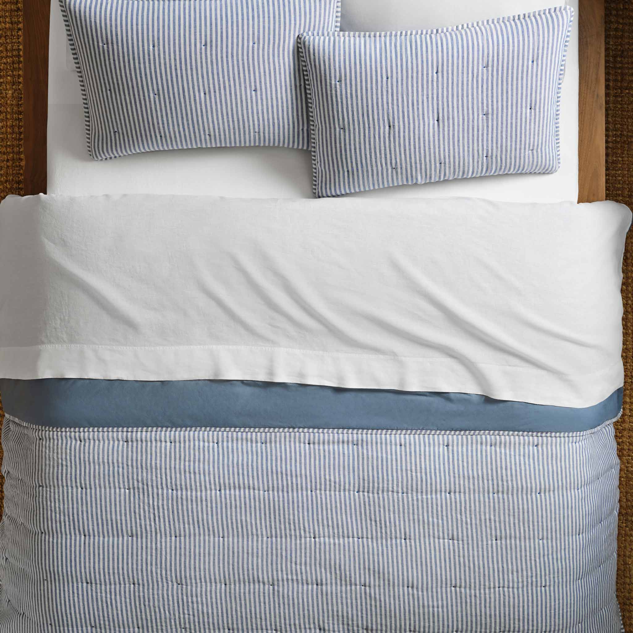 Washed European Linen Quilt Set - Image 36