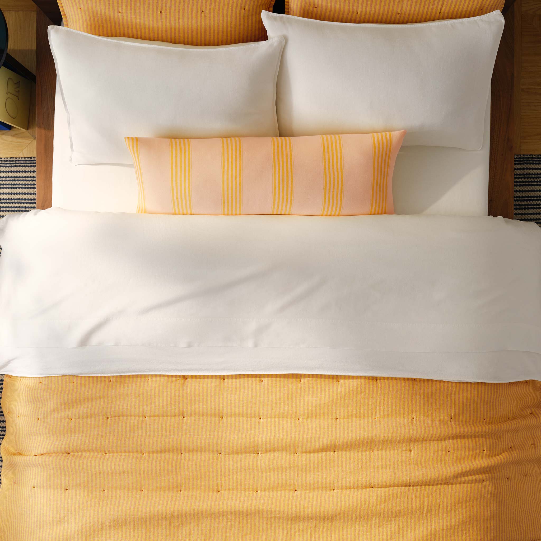 Washed European Linen Quilt Set - Image 38