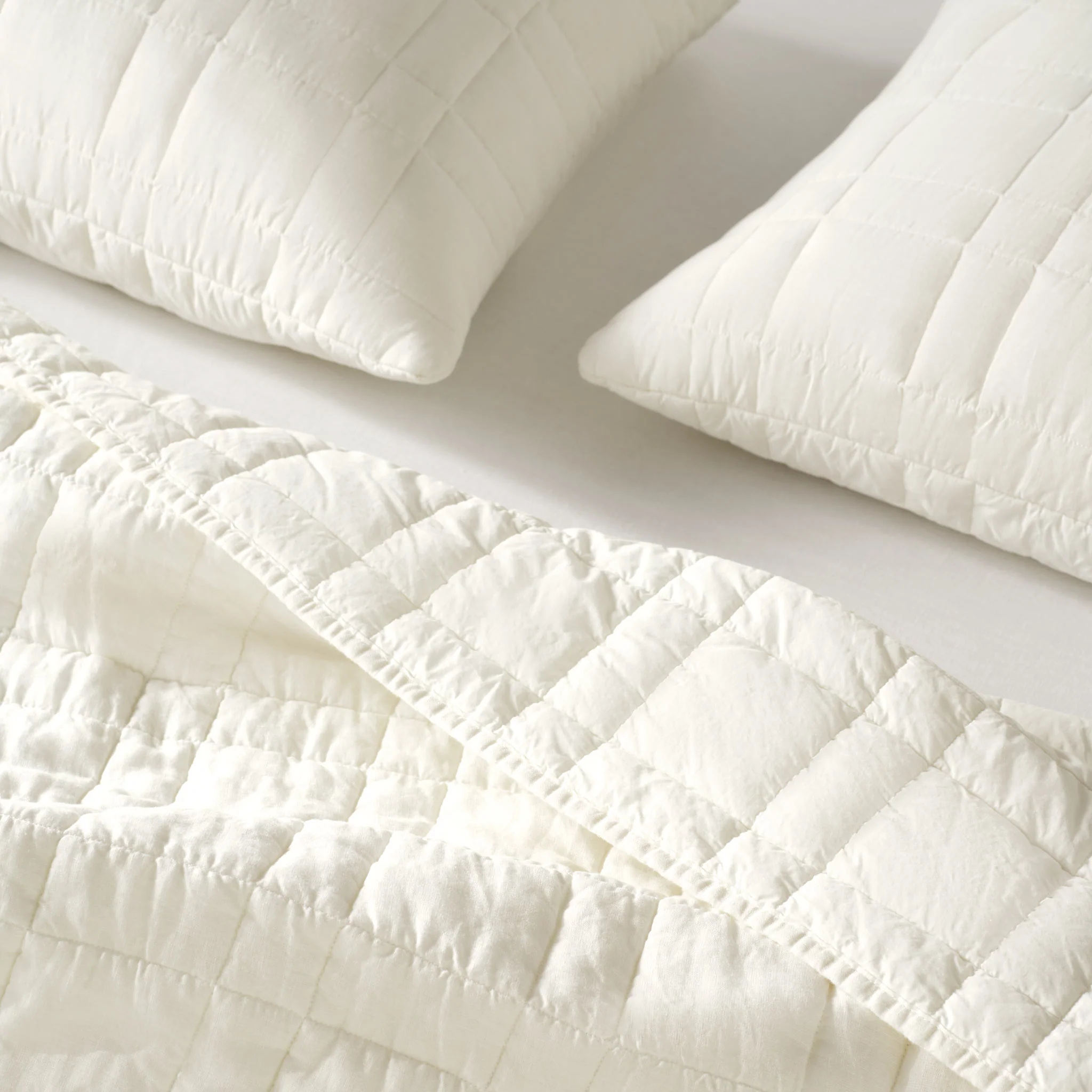 Washed European Linen Quilt Set - Image 7