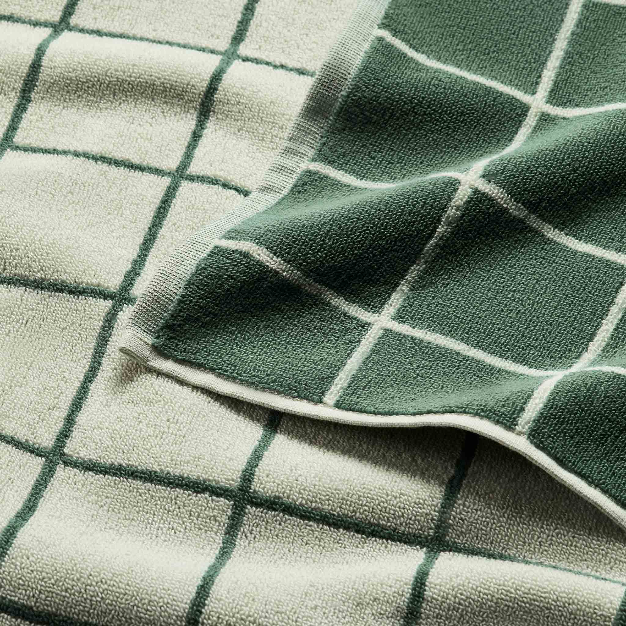 Windowpane Hand Towels Set of 2 - Last Call - Image 5