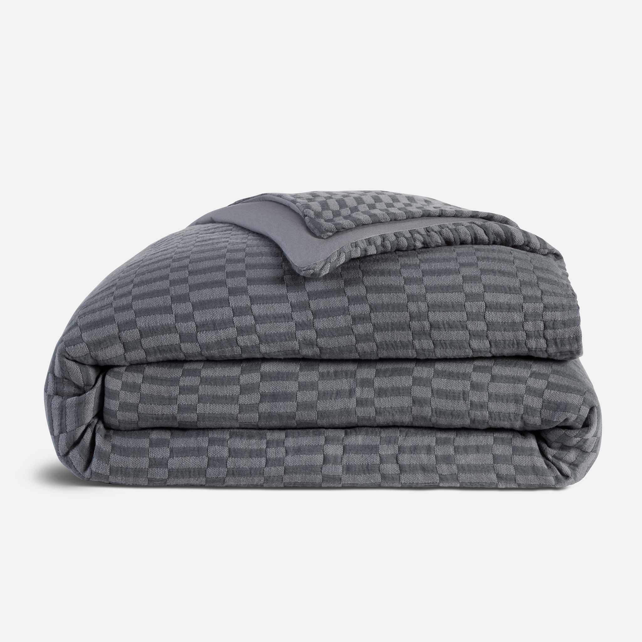 Woven Checkerboard Duvet Cover - Image 9