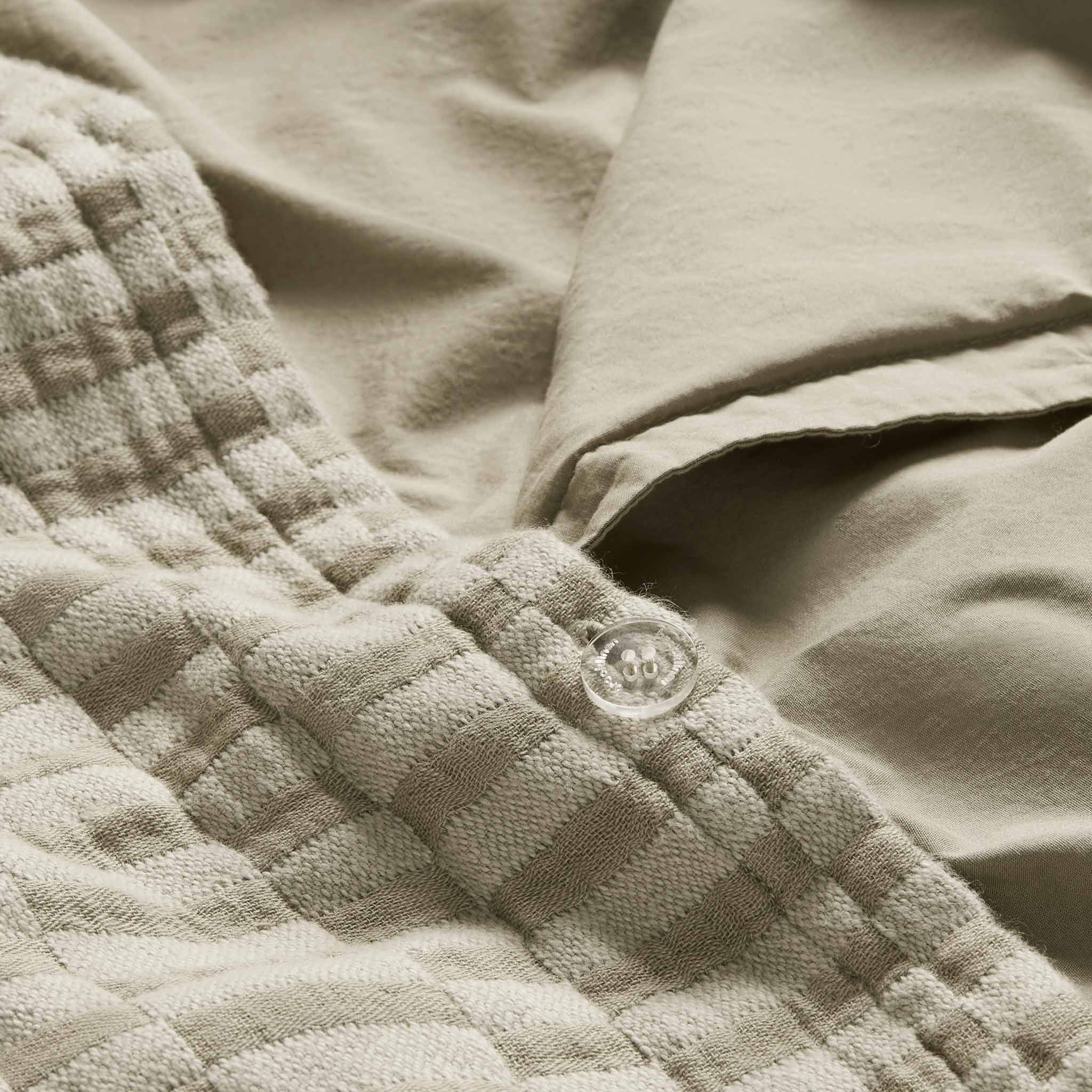 Woven Checkerboard Duvet Set - Image 16