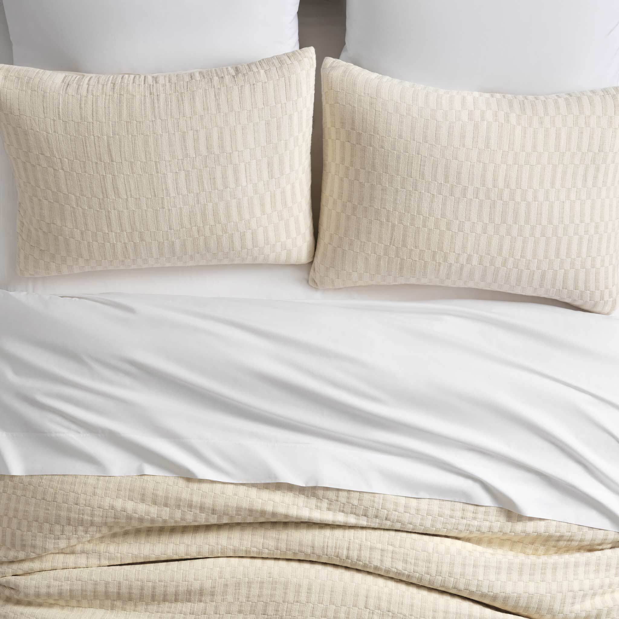Woven Checkerboard Duvet Set - Image 18