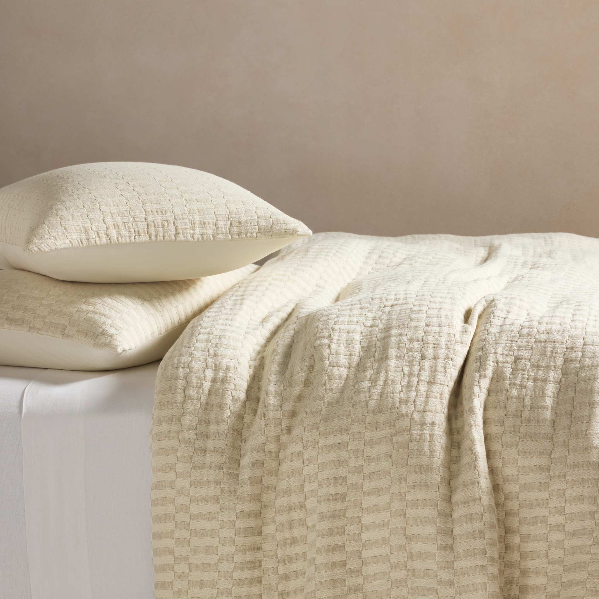 Woven Checkerboard Duvet Set - Image 8