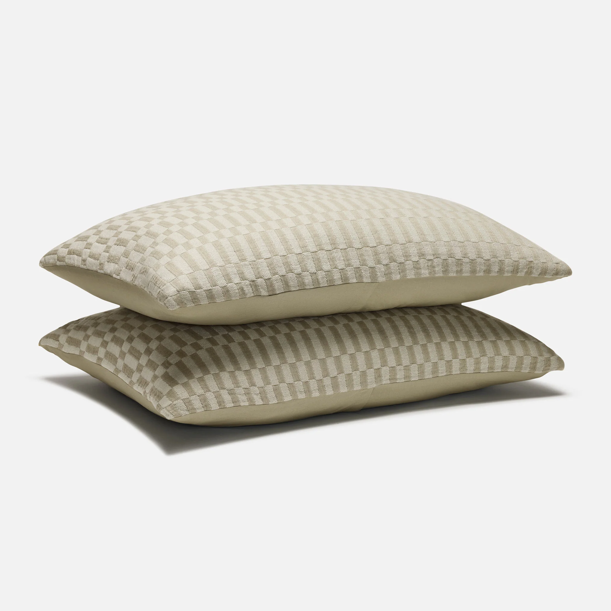 Woven Checkerboard Sham Set - Image 12